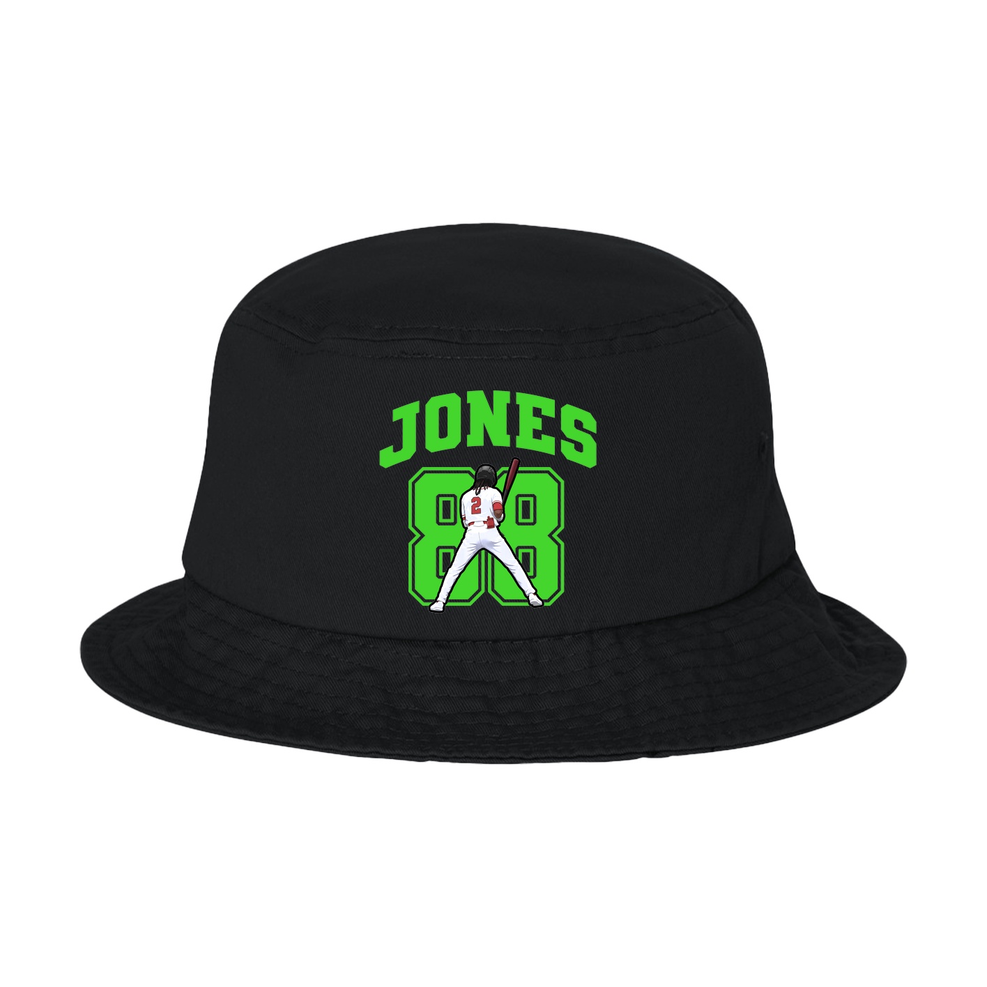Bucket Cap — Number in Black