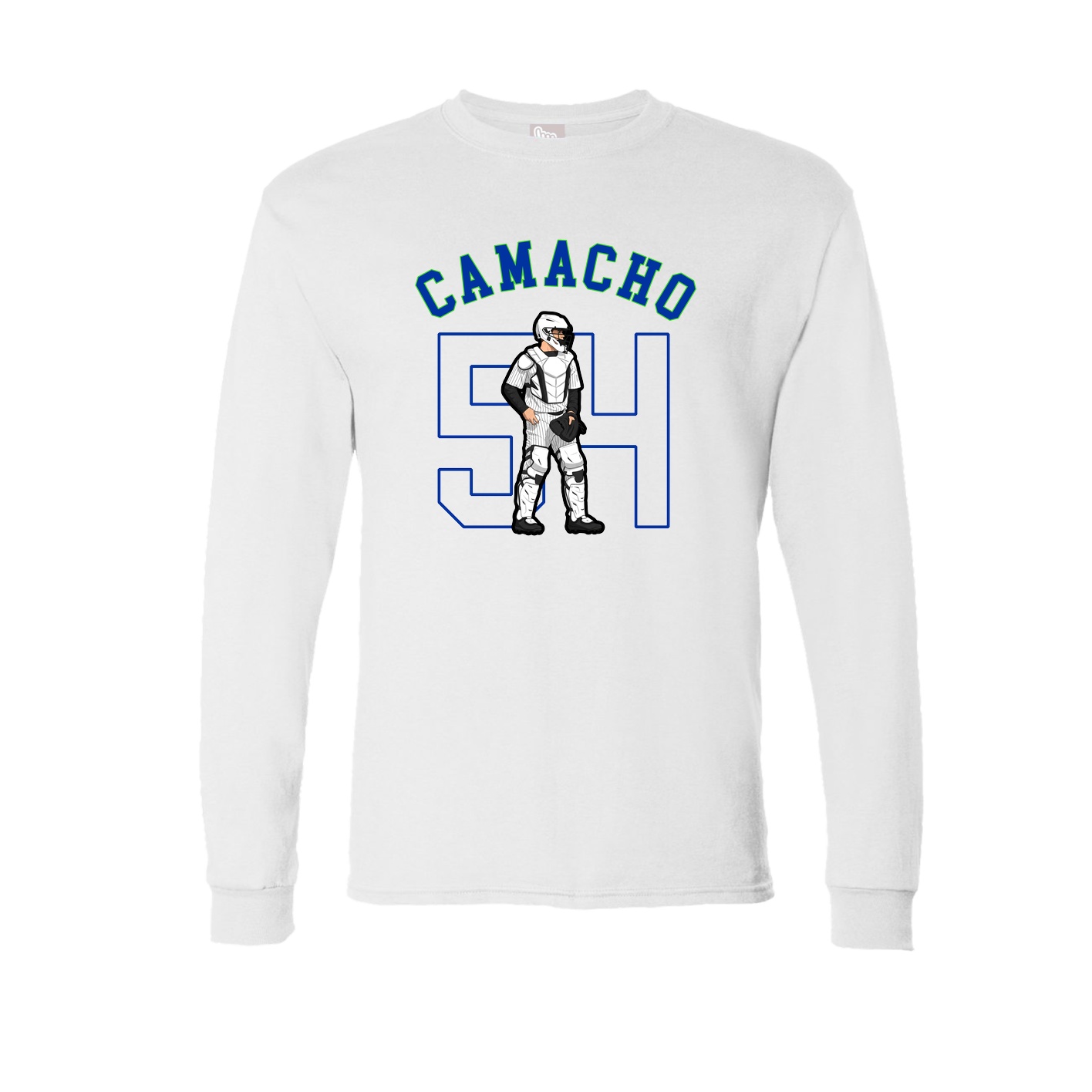 Long Sleeve Tee — Shirsey Arch in White