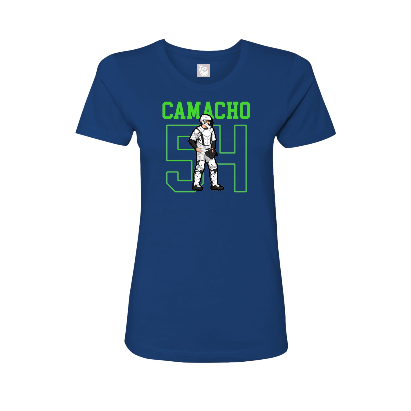 Fitted Women's Tee — Shirsey in Royal