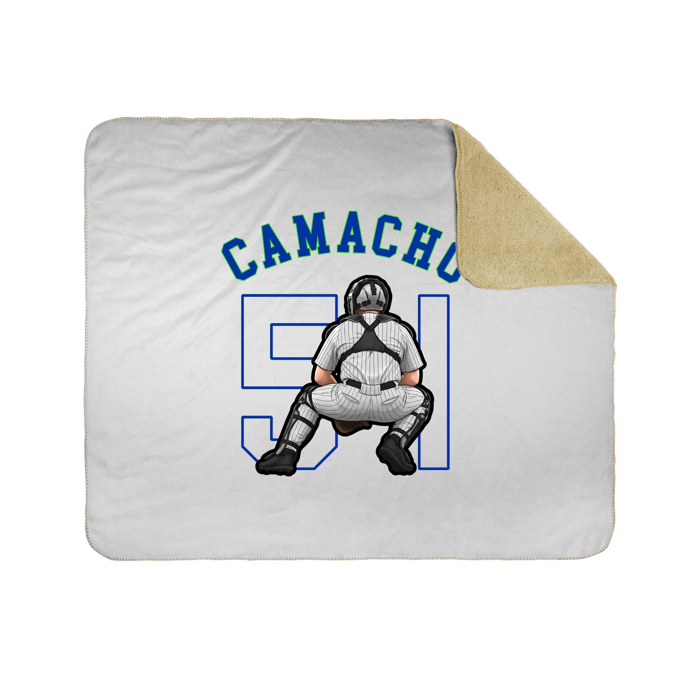 Throw Blanket — Shirsey Arch in White