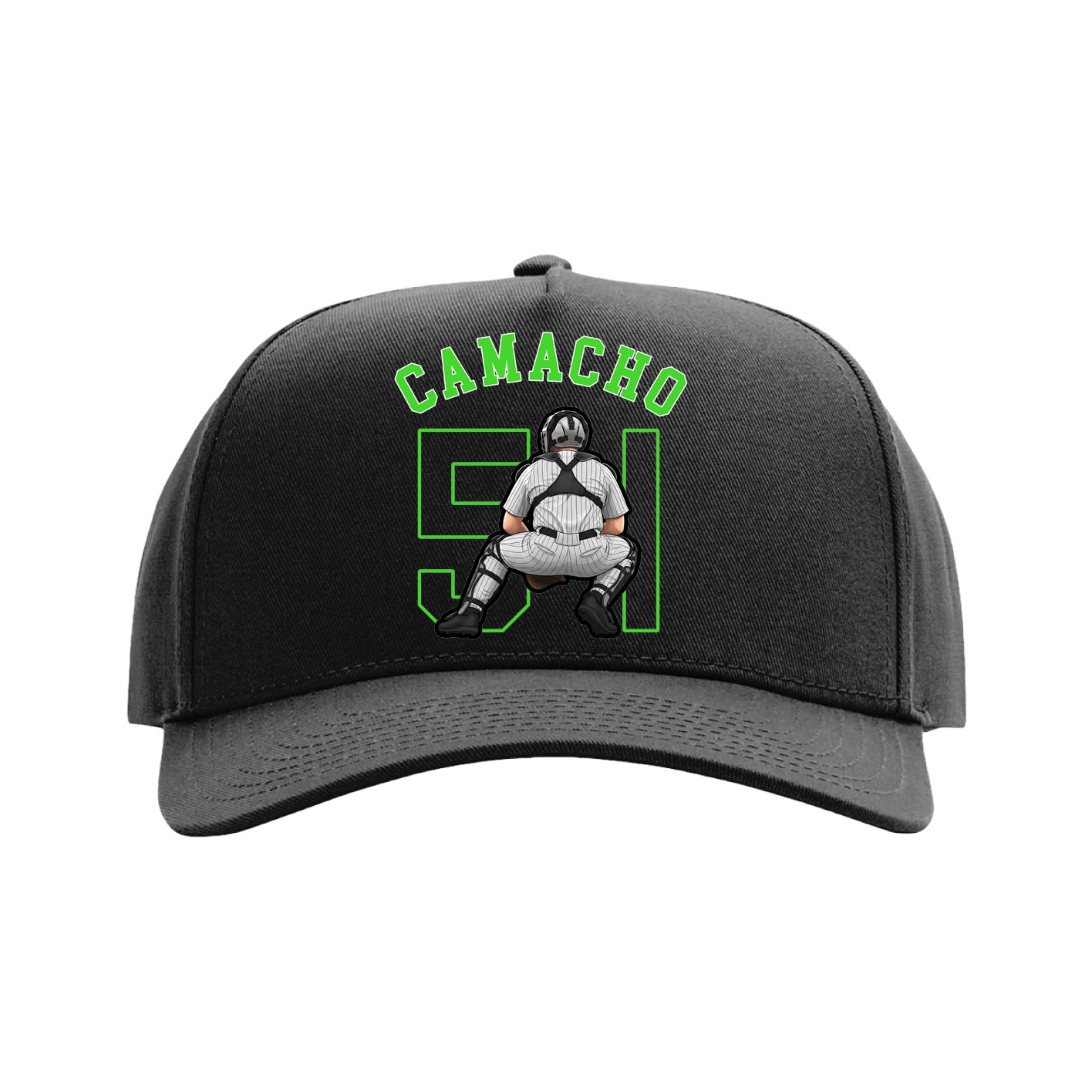 Full Fabric Five-Panel Champ Cap