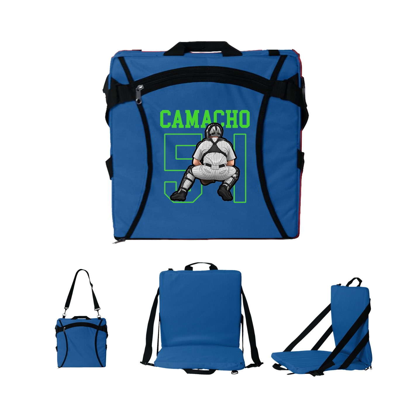 Folding Stadium Seat — Shirsey in Royal