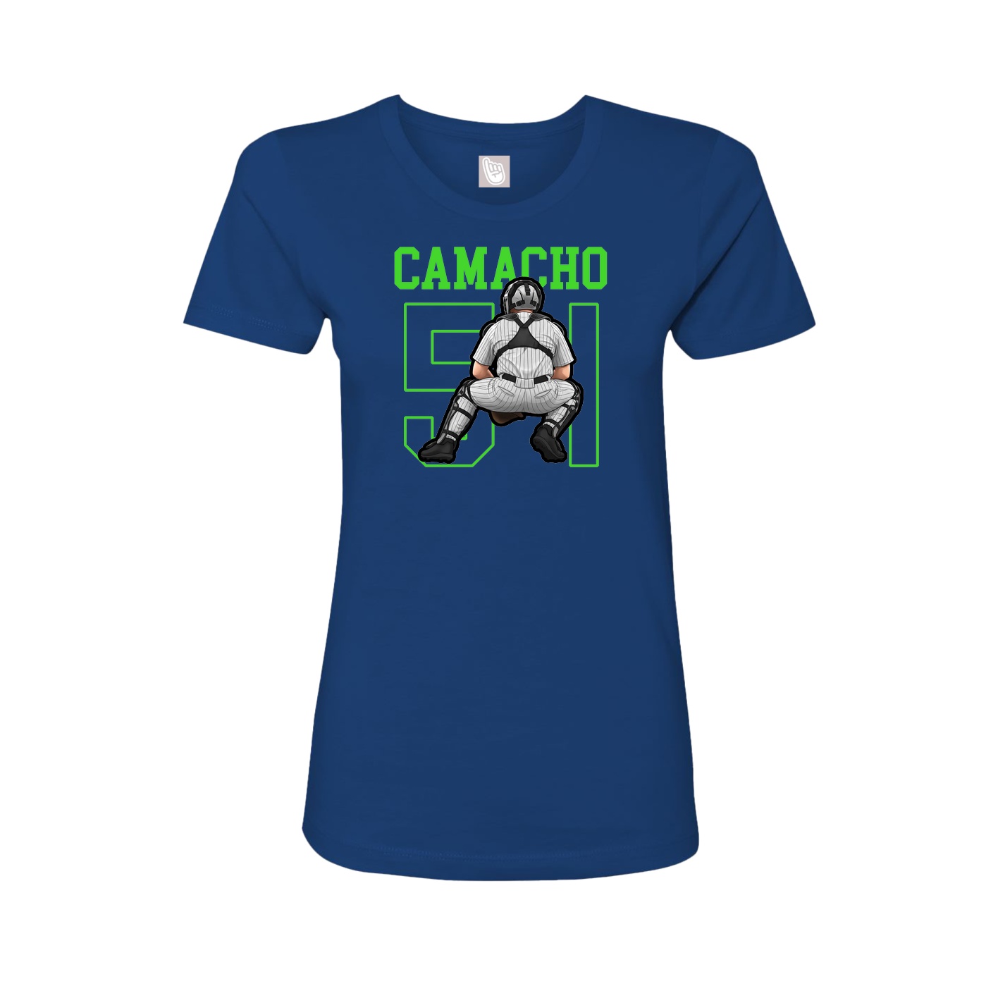 Fitted Women's Tee — Shirsey in Royal
