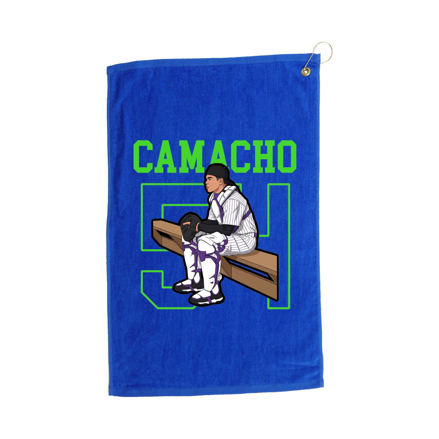Golf Towel — Shirsey in Royal