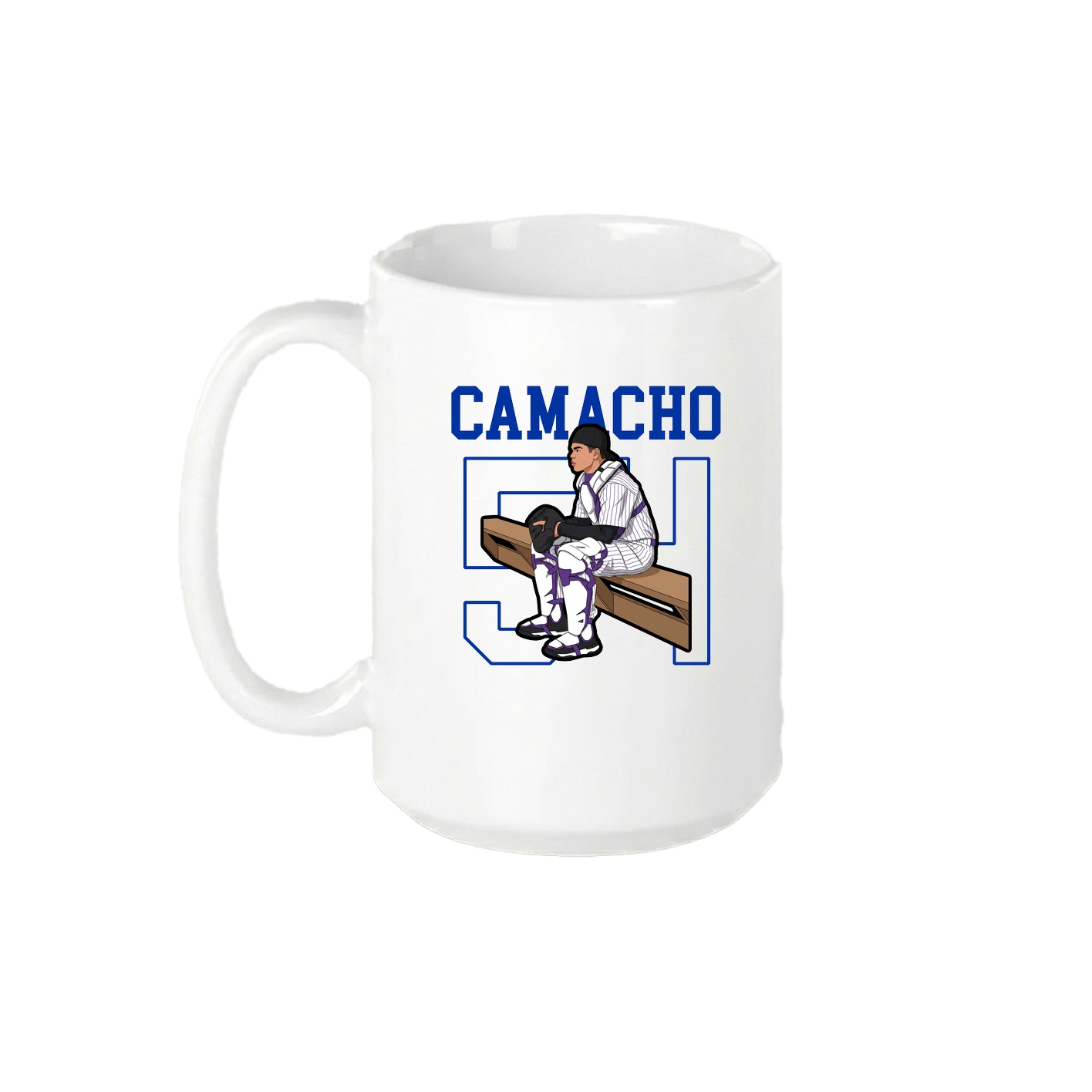 15oz Coffee Mug — Shirsey in White