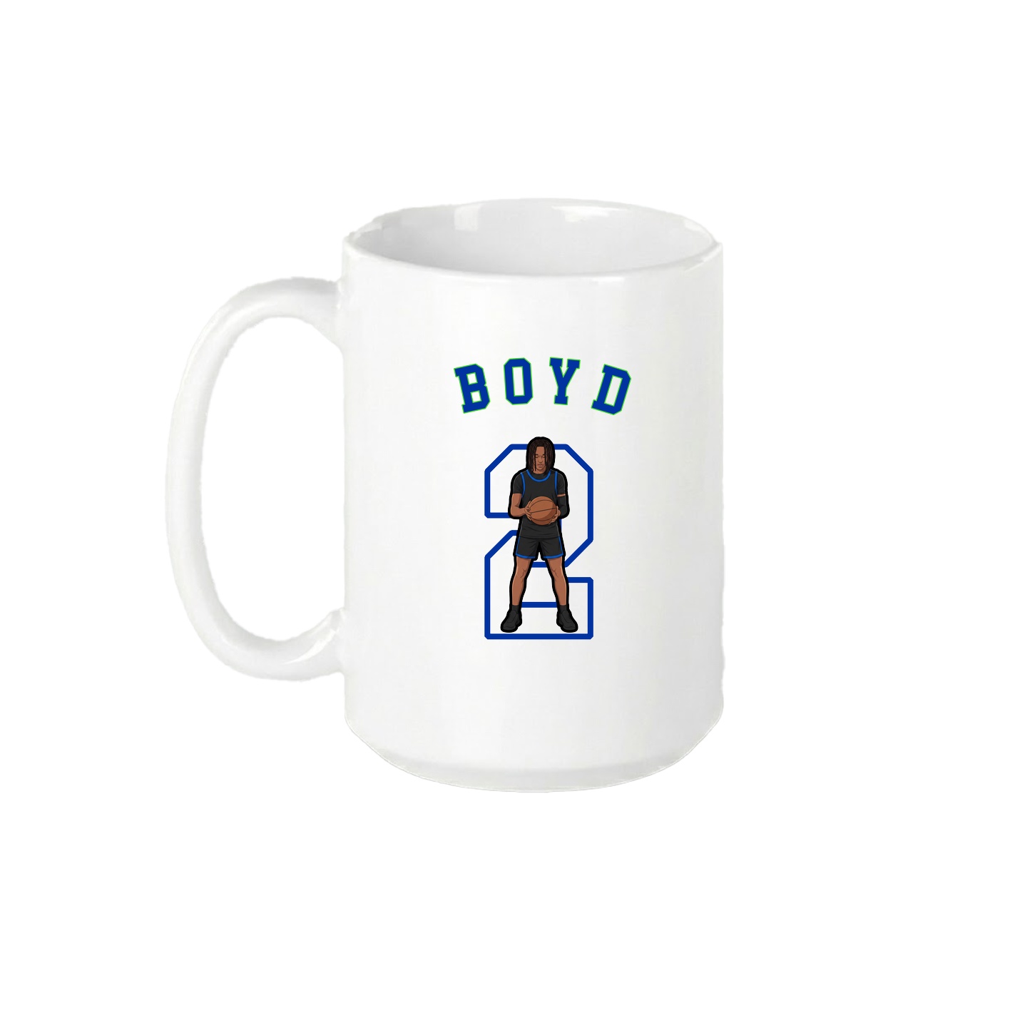 15oz Coffee Mug — Shirsey Arch in White