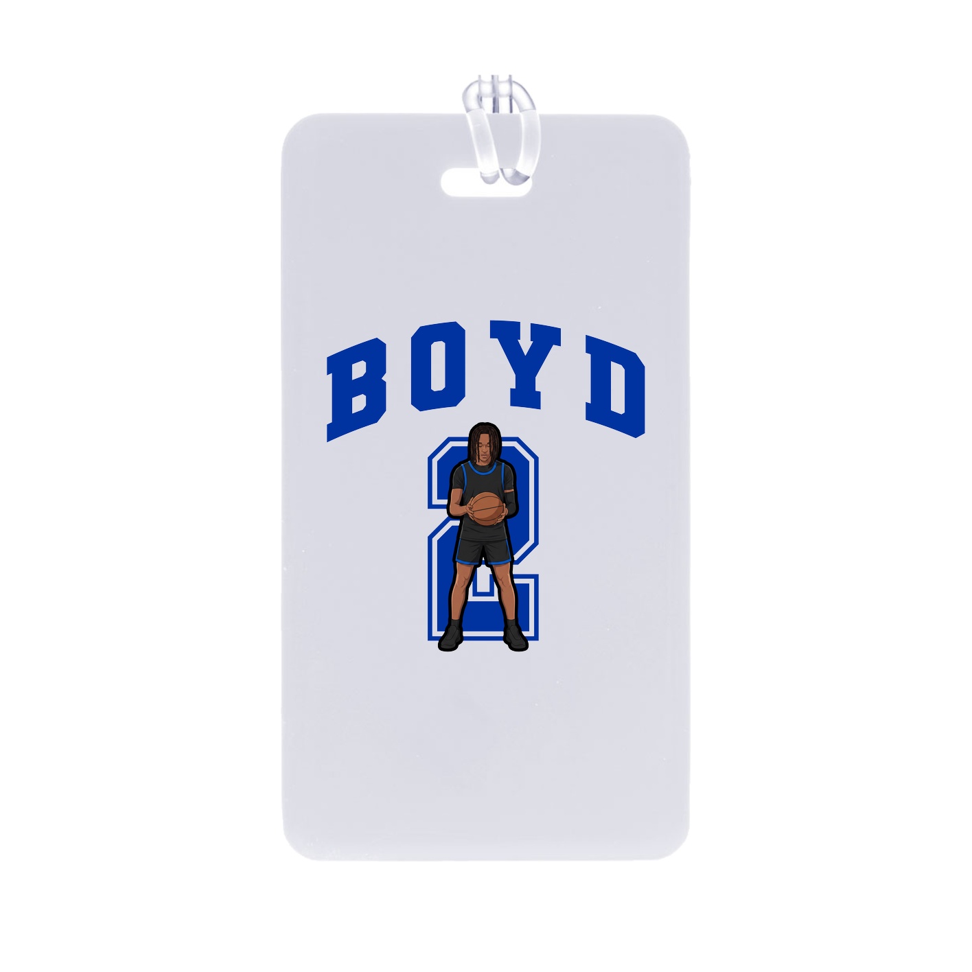 Bag Tag — Number in Classic