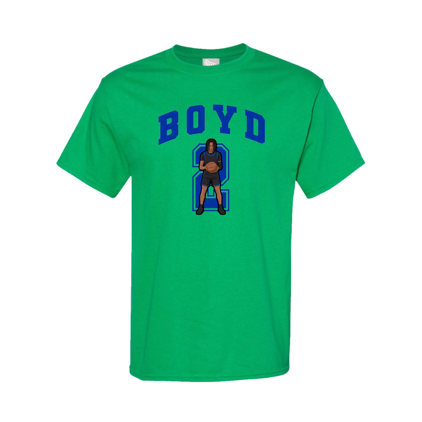 Tee — Number in Green