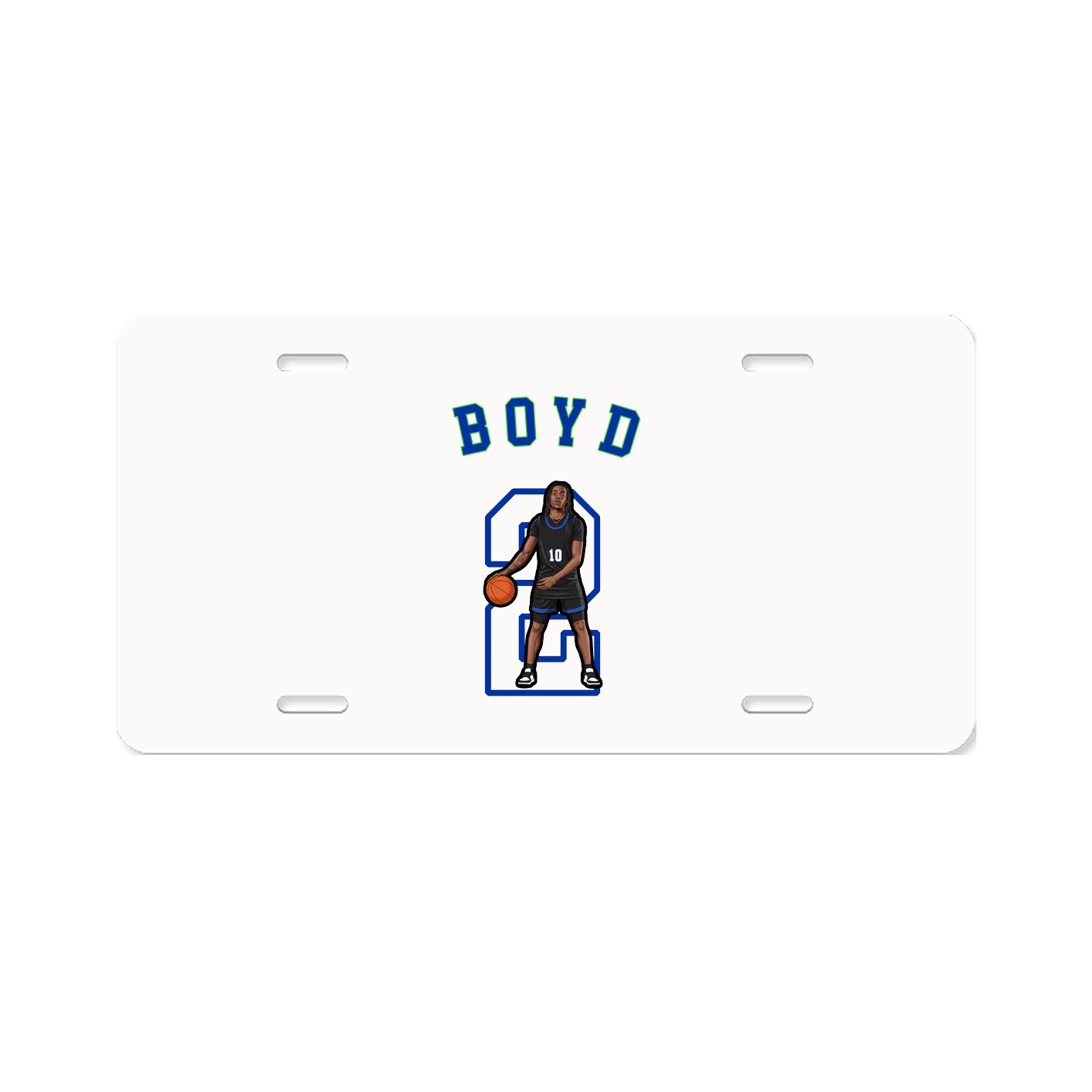 License Plate — Shirsey Arch in Classic