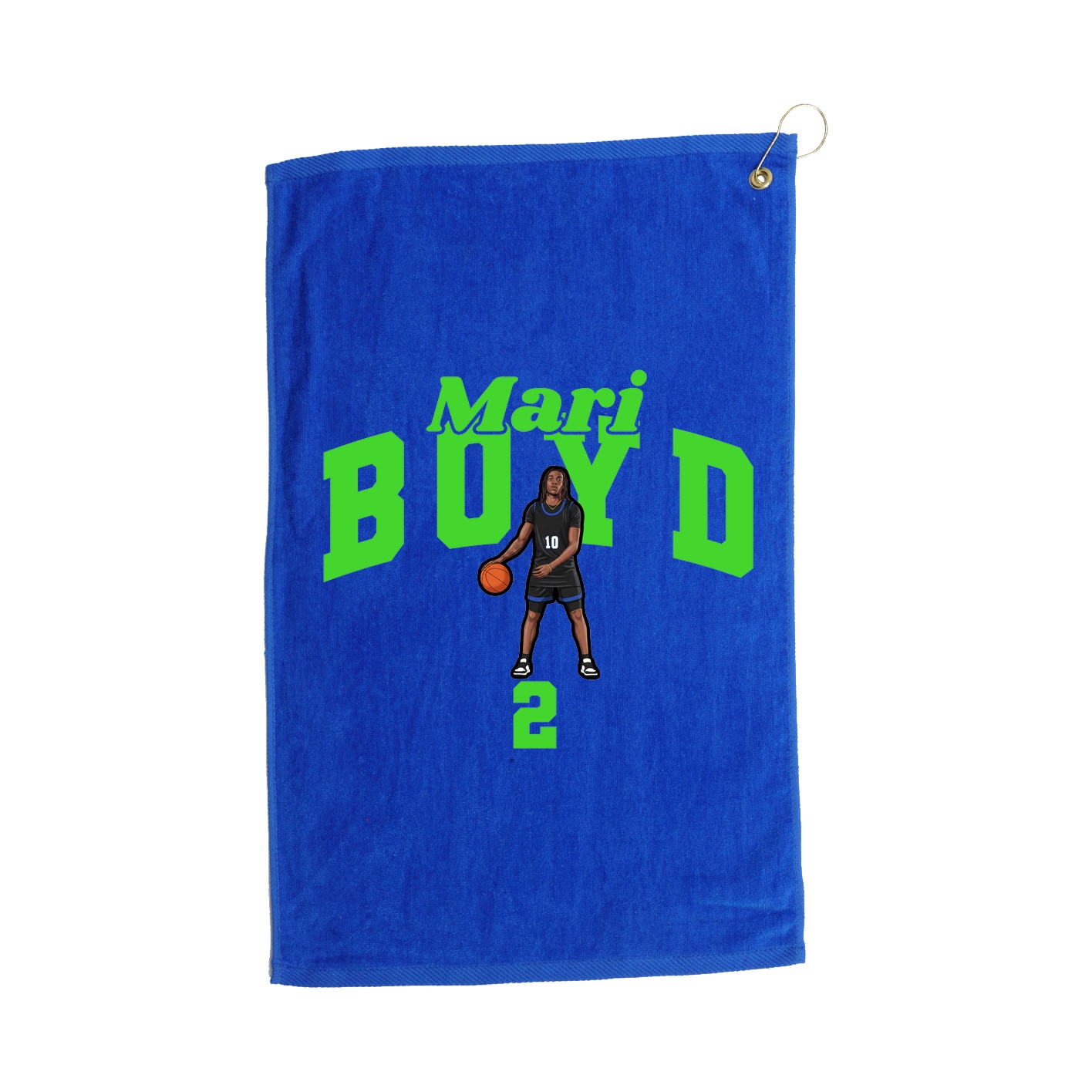 Golf Towel — Signature Arch in Royal