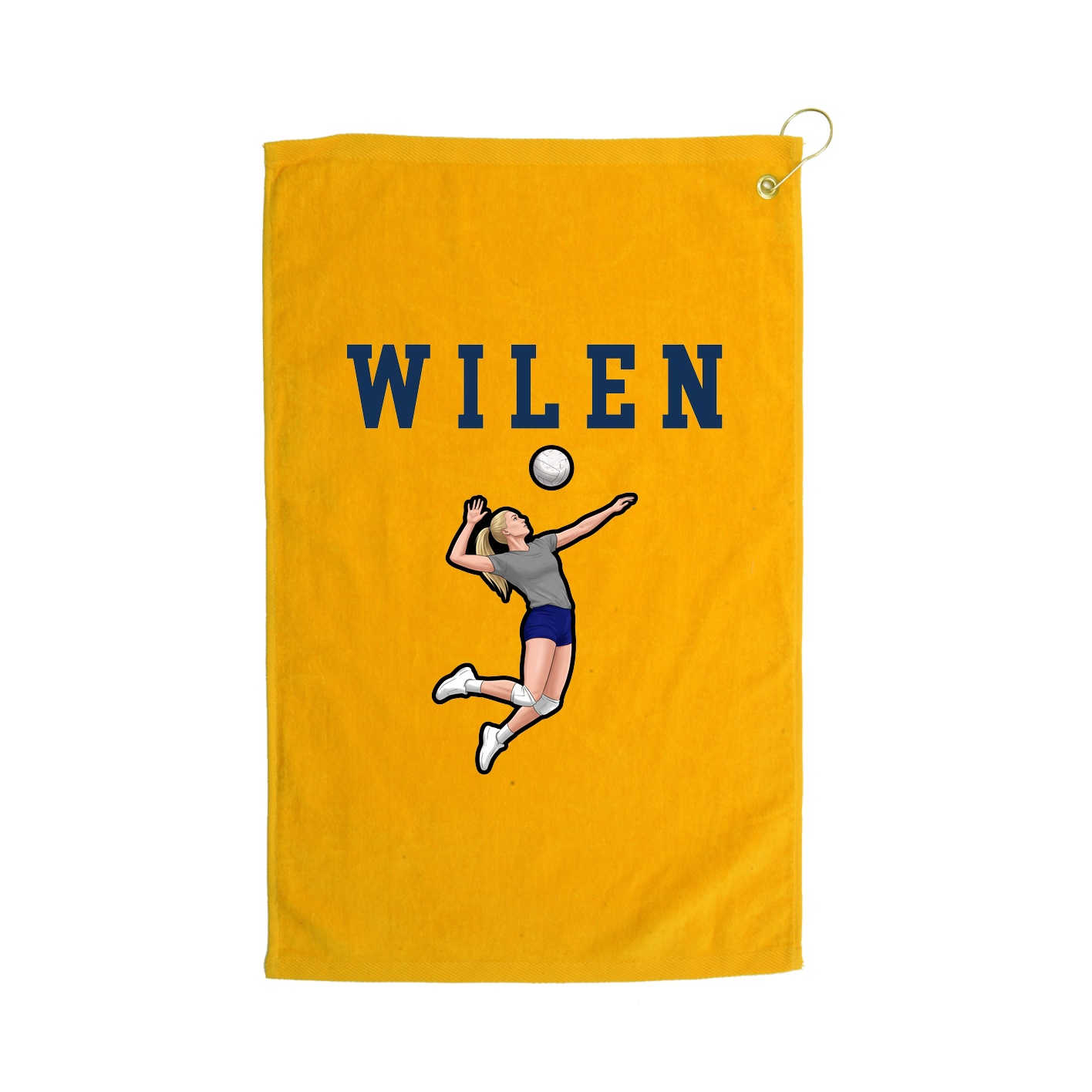 Golf Towel — Shirsey in Gold