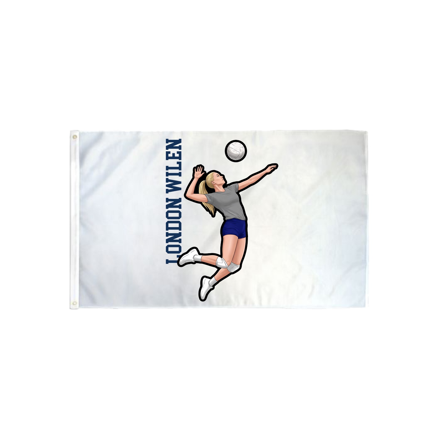 3x5 Flag — Name Vertical in Classic