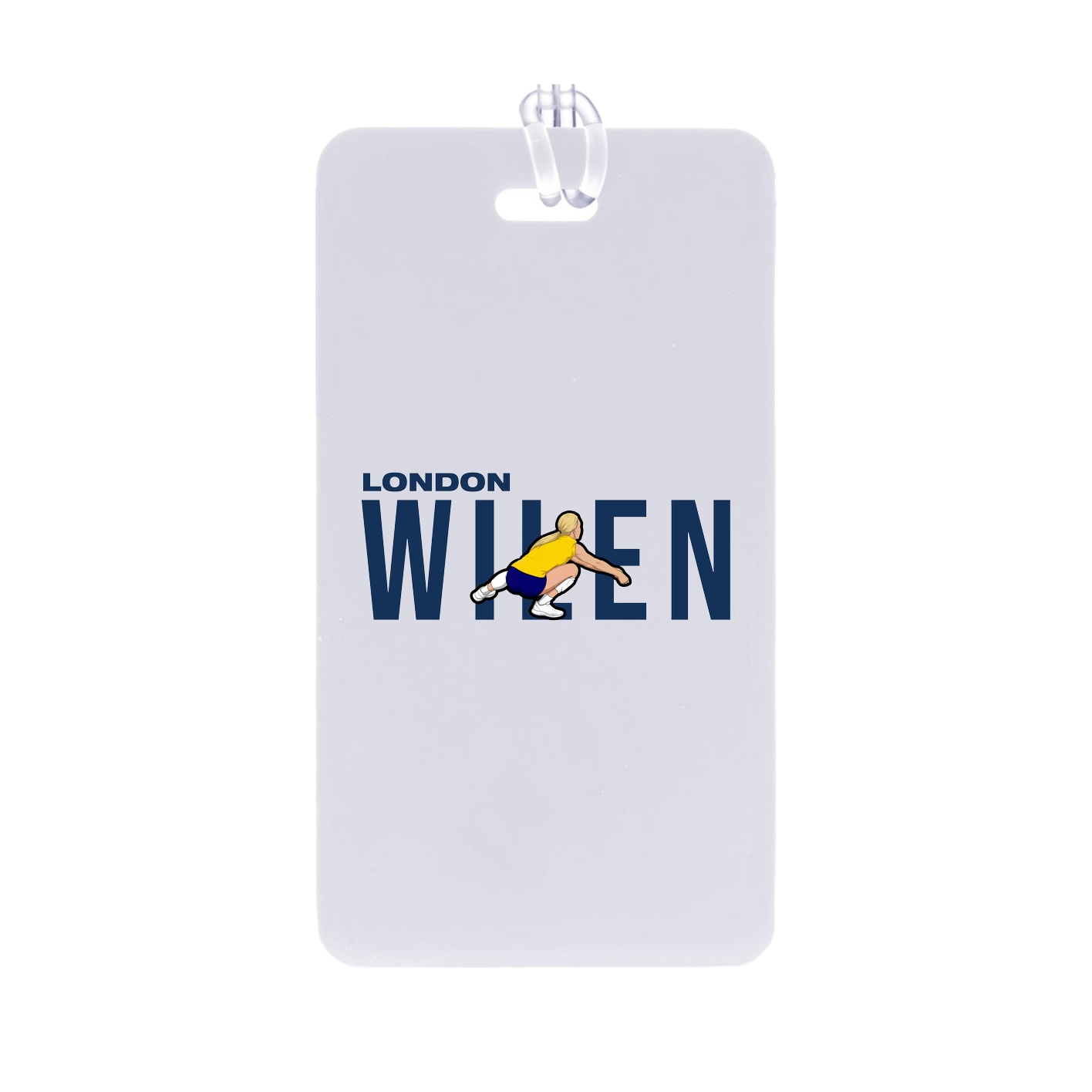 Bag Tag — Player Name in Classic