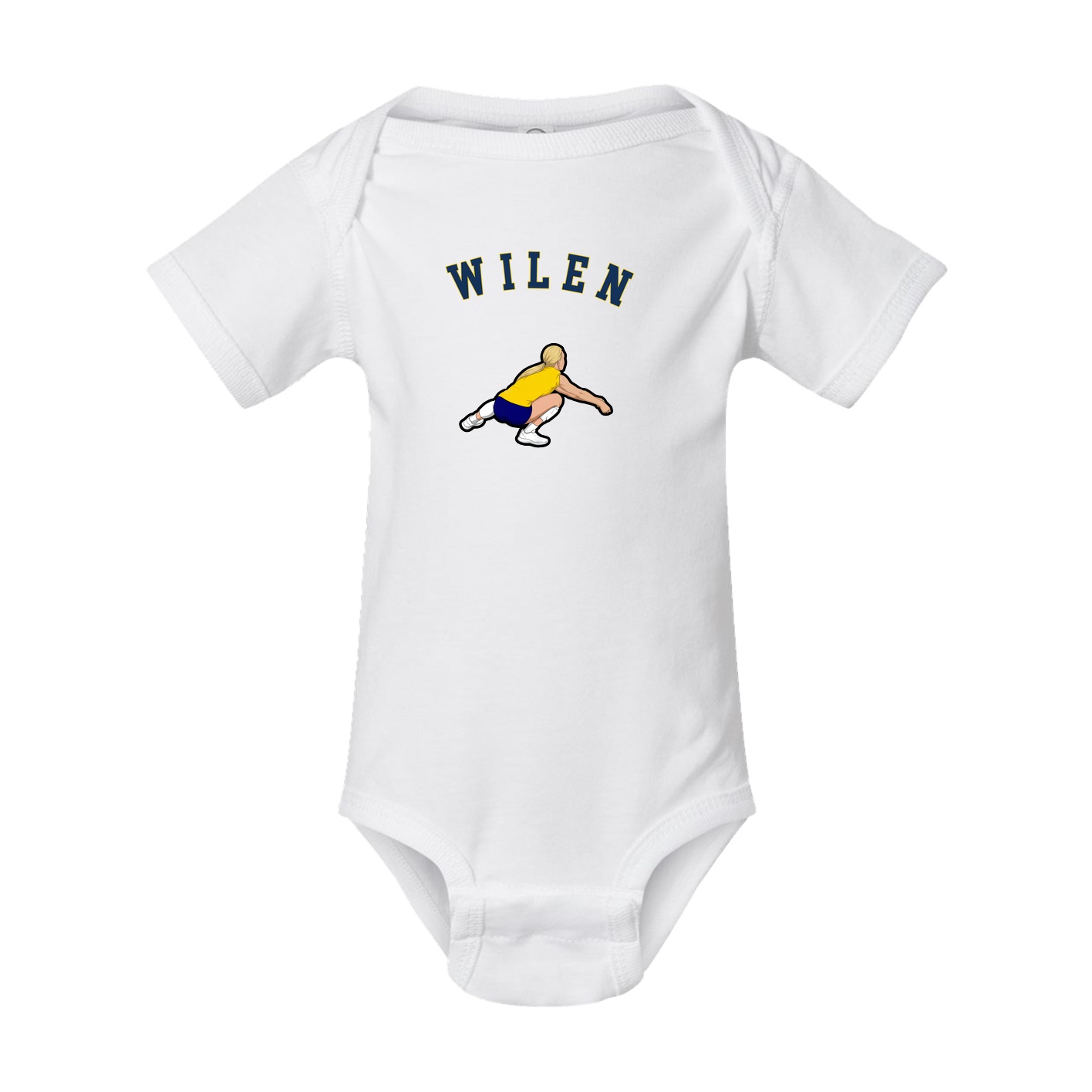 Baby Onesie — Shirsey Arch in White