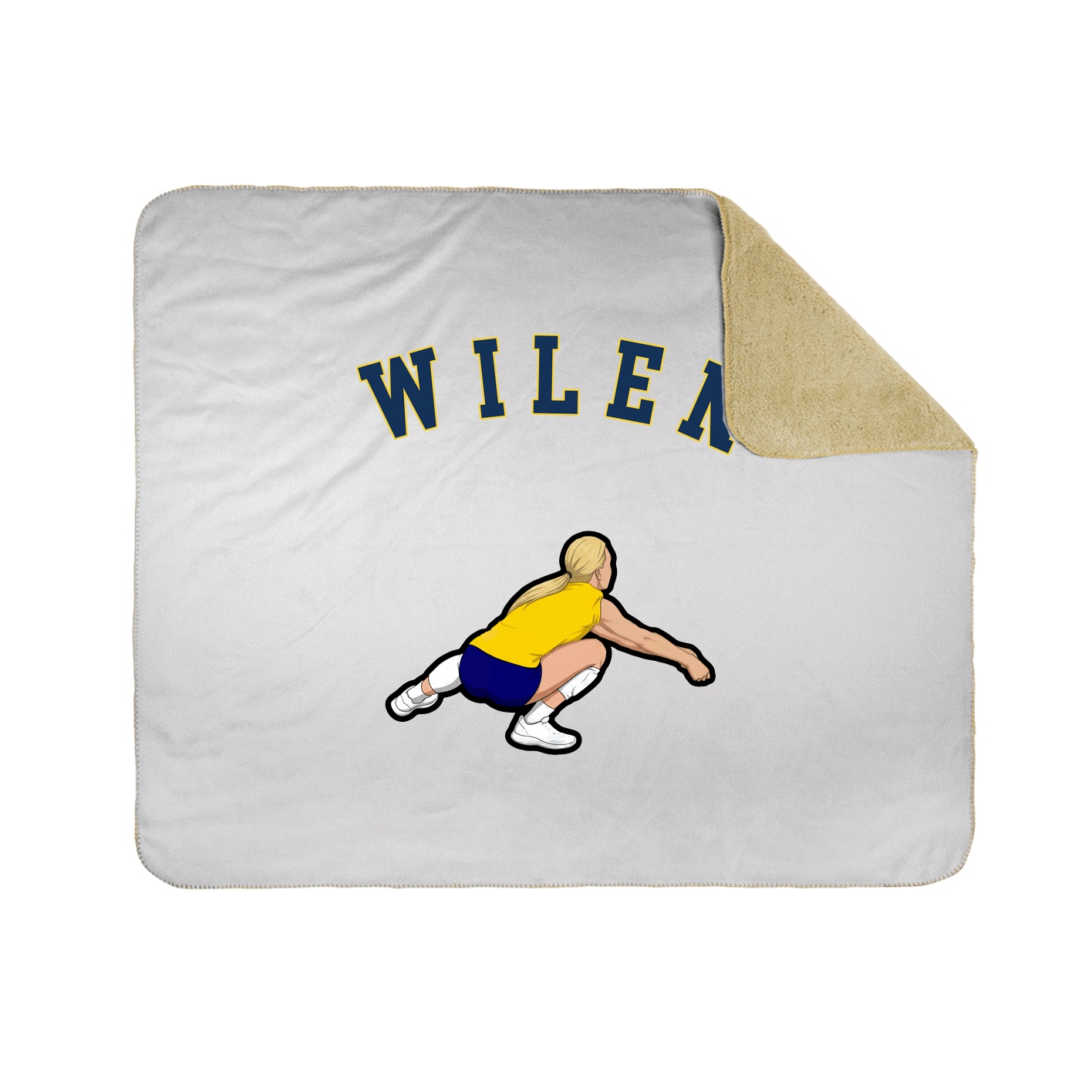 Throw Blanket — Shirsey Arch in White