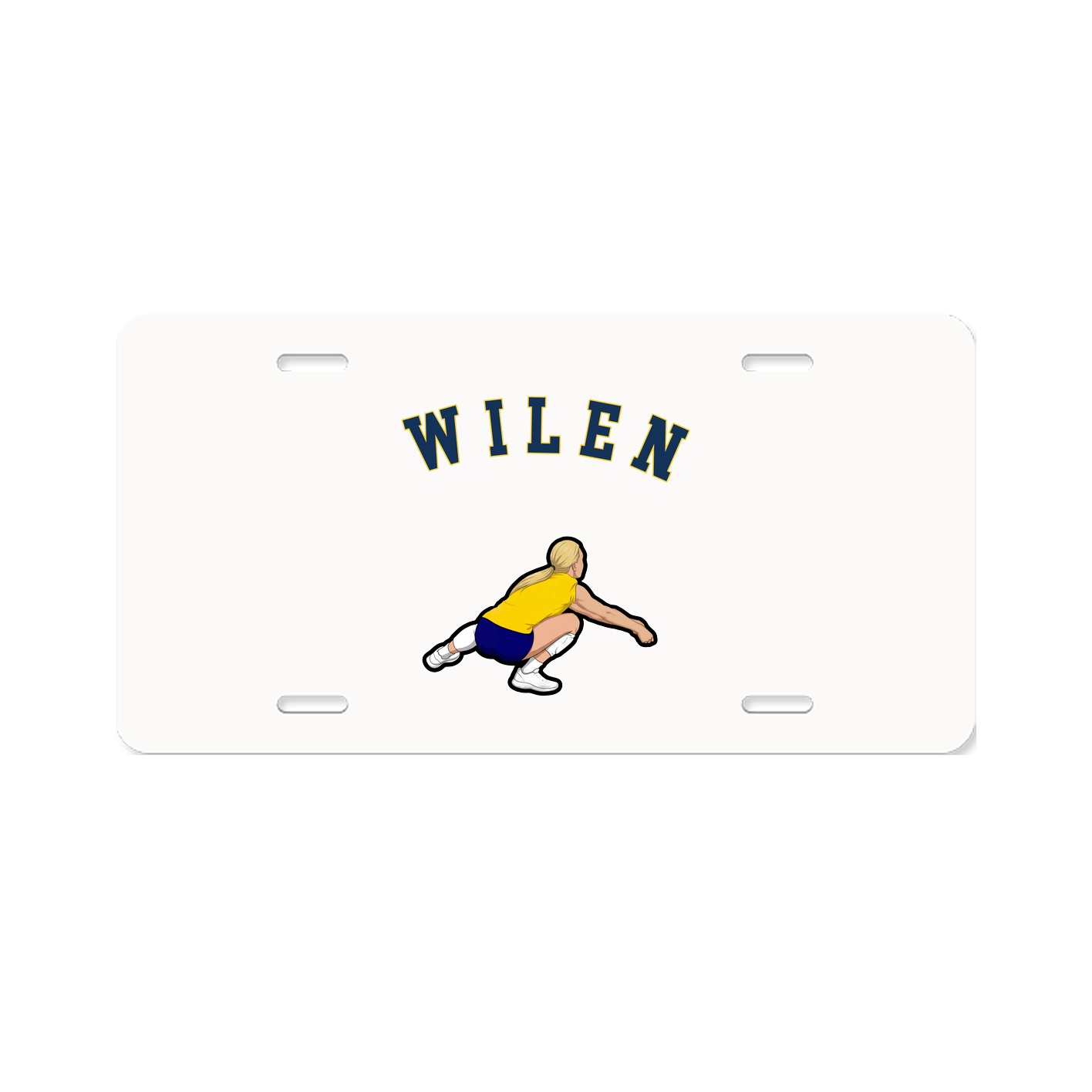 License Plate — Shirsey Arch in Classic