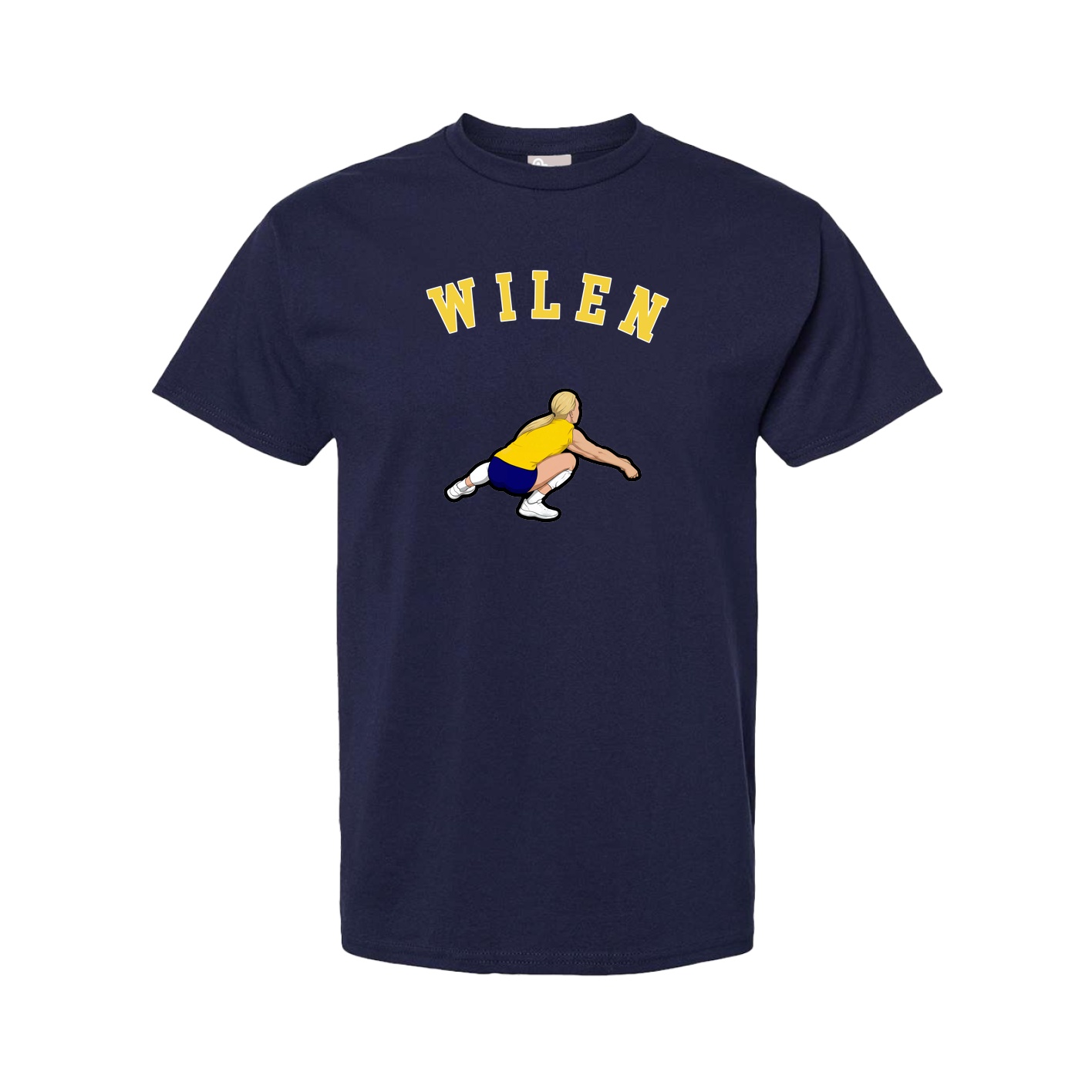 Youth Tee — Shirsey Arch in Navy