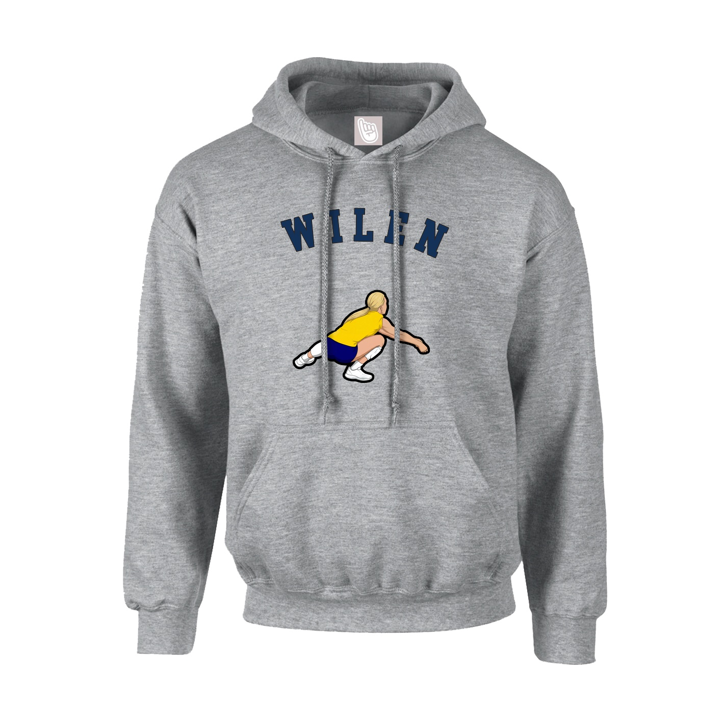 Youth Hoodie — Shirsey Arch in Grey