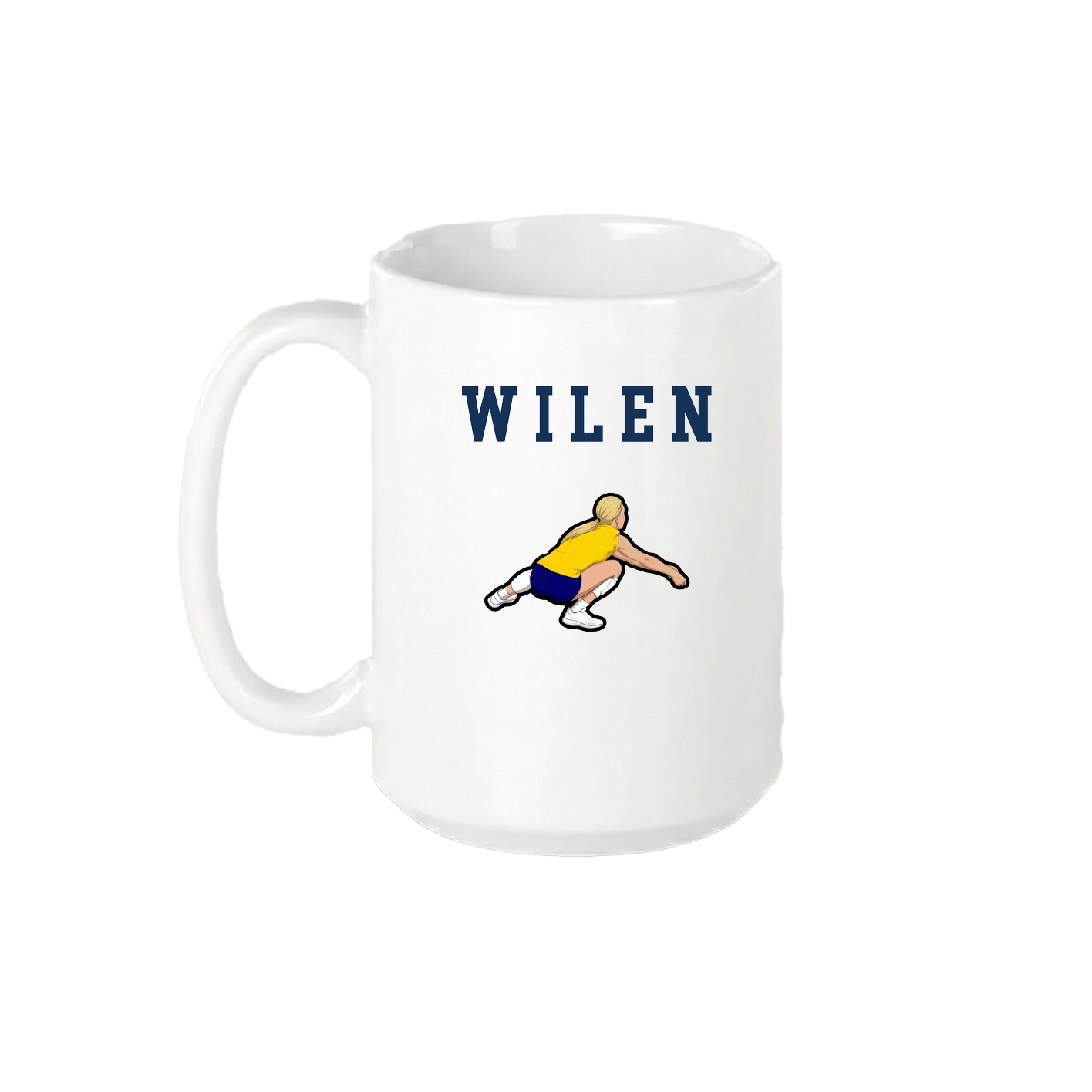 15oz Coffee Mug — Shirsey in White