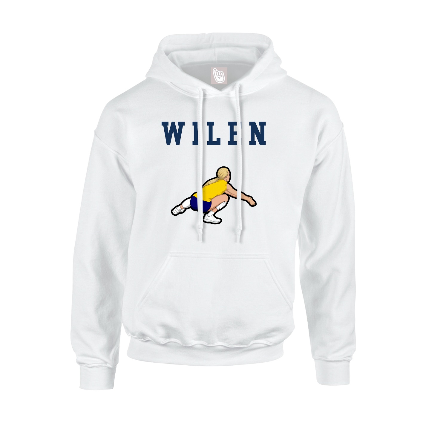 Youth Hoodie — Shirsey in White