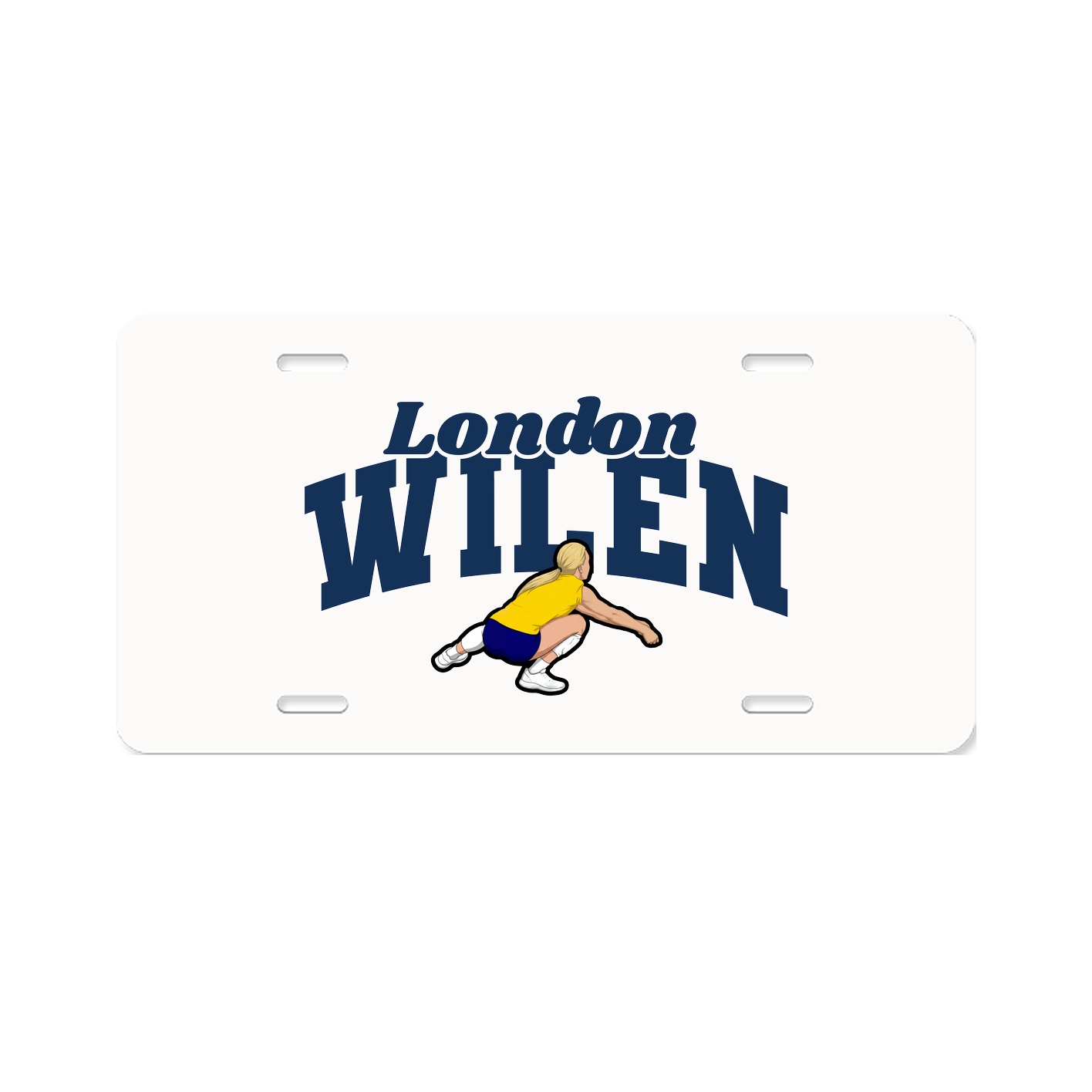 License Plate — Signature Arch in Classic