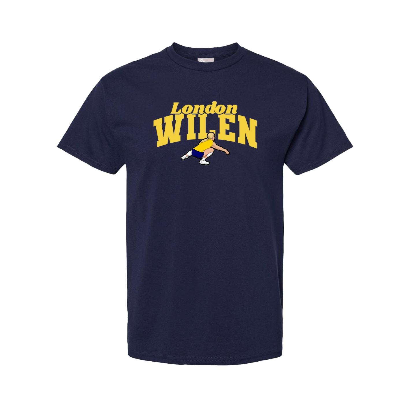 Tee — Signature Arch in Navy