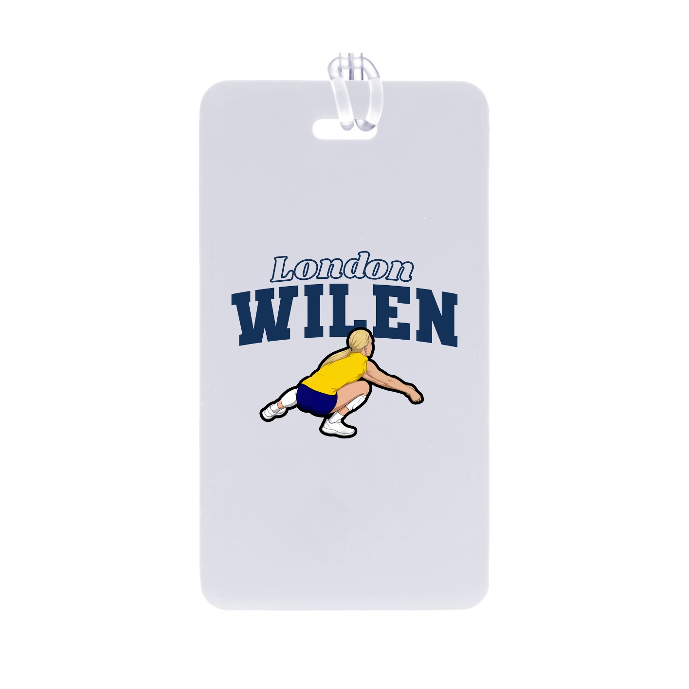 Bag Tag — Name Arch in Classic