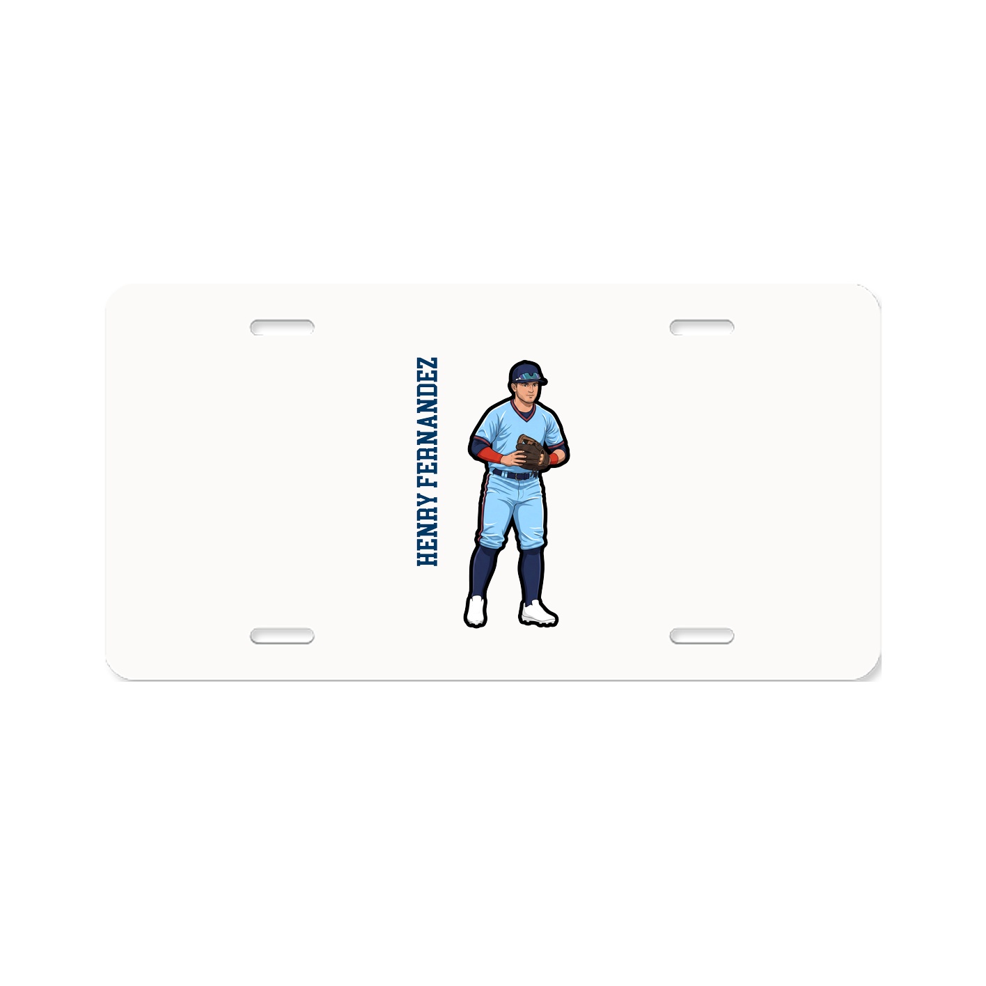 Aluminum License Plate
