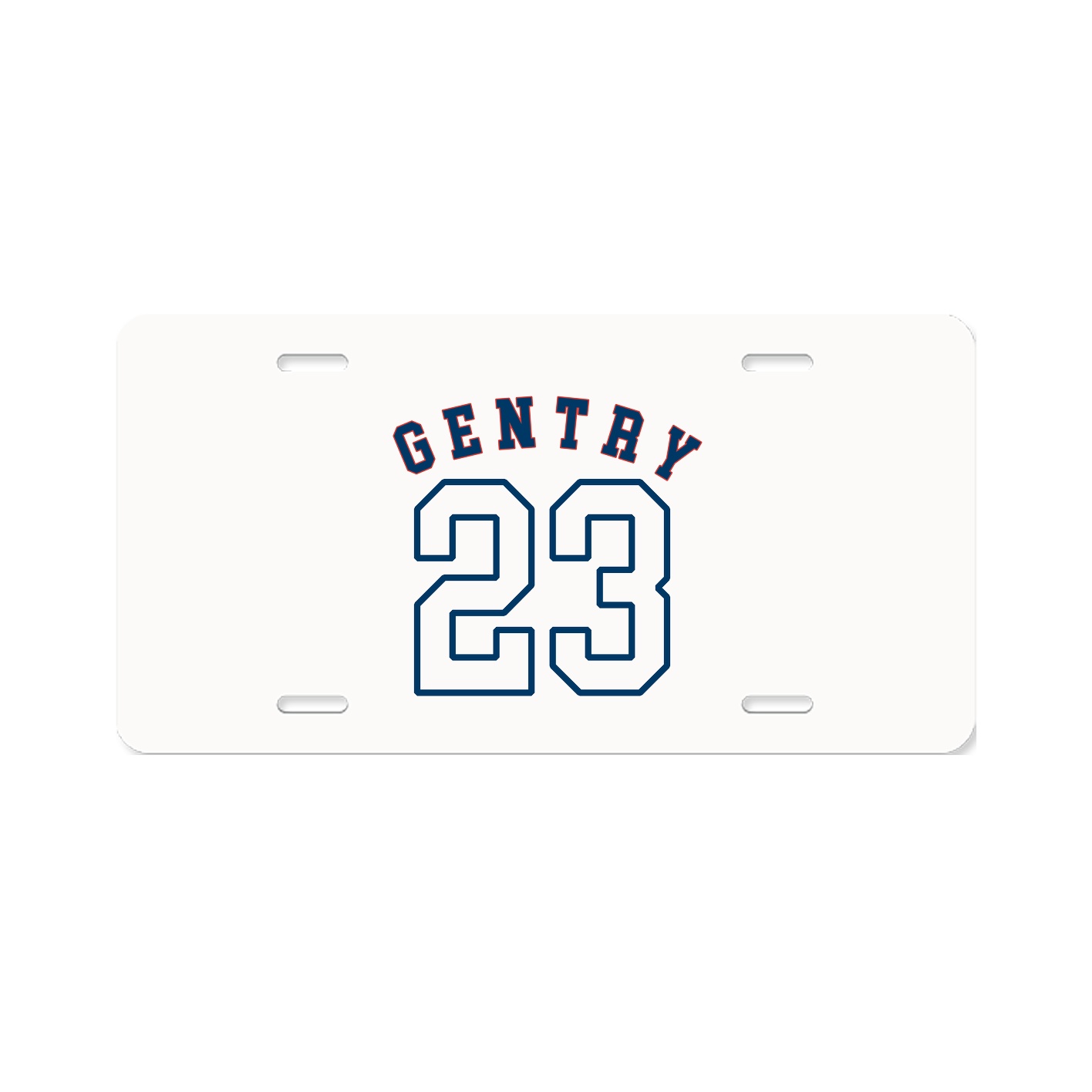 License Plate — Shirsey Arch in Classic