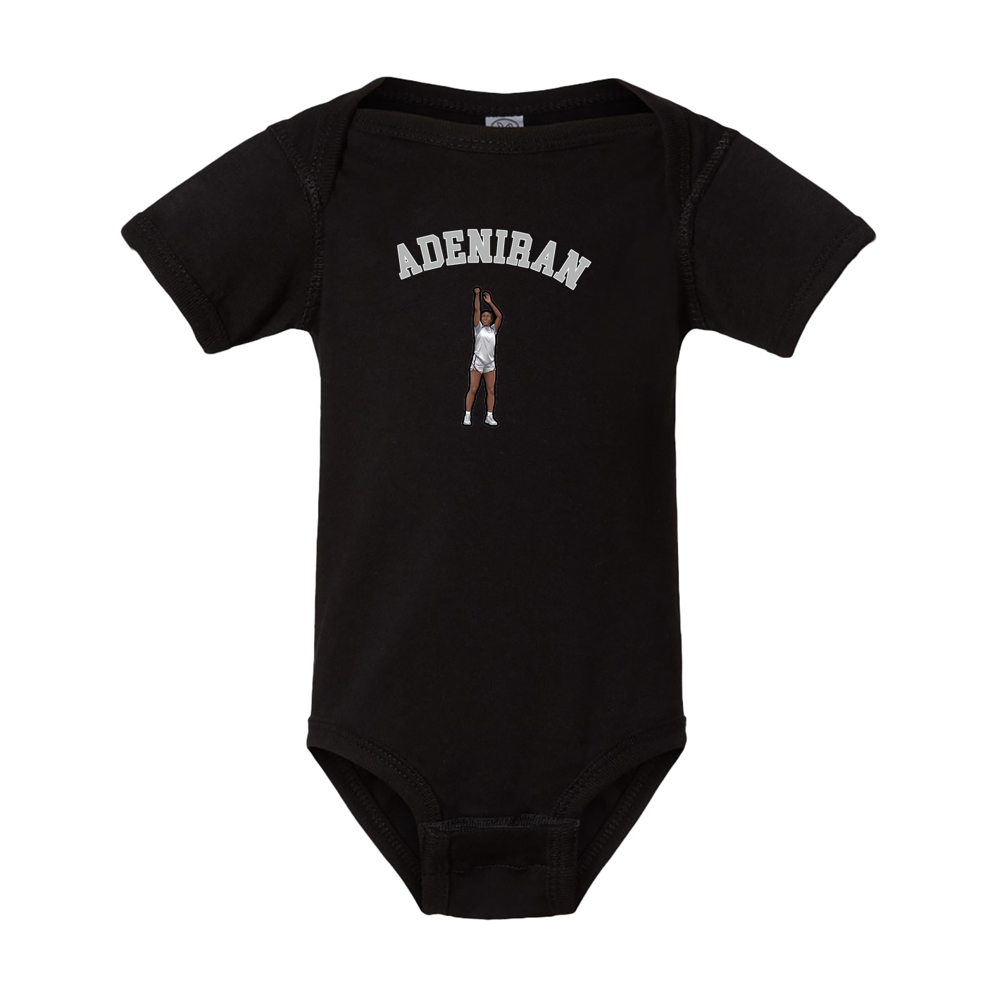 Baby Onesie — Shirsey Arch in Black