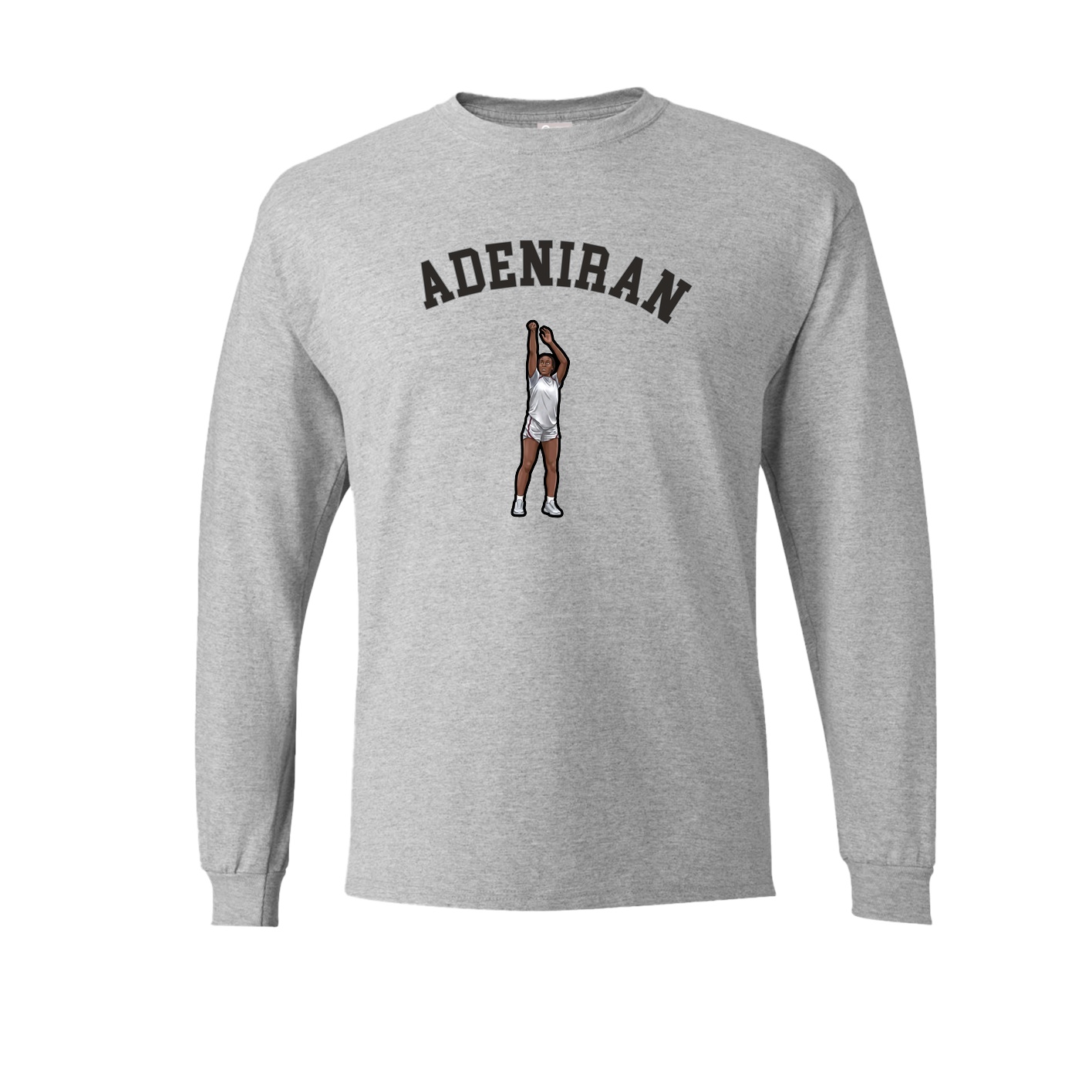 Long Sleeve Tee — Shirsey Arch in Grey