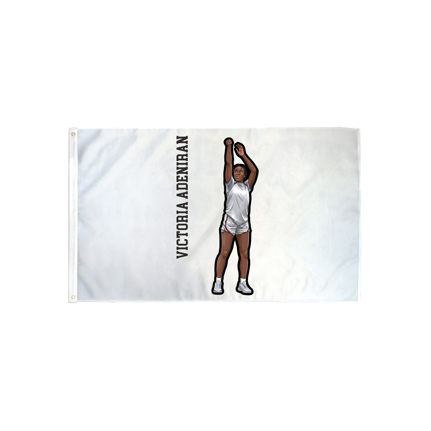 3x5 Flag — Name Vertical in Classic