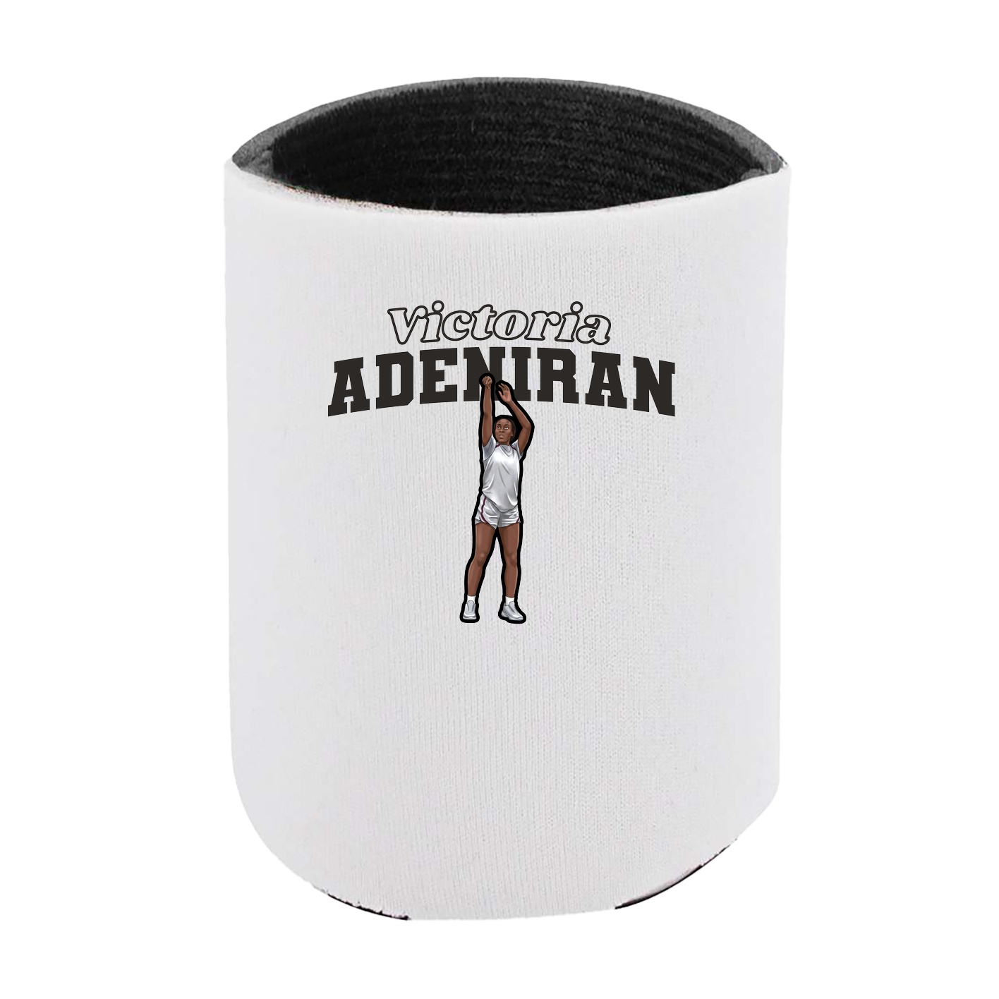 Can Holder — Name Arch in White