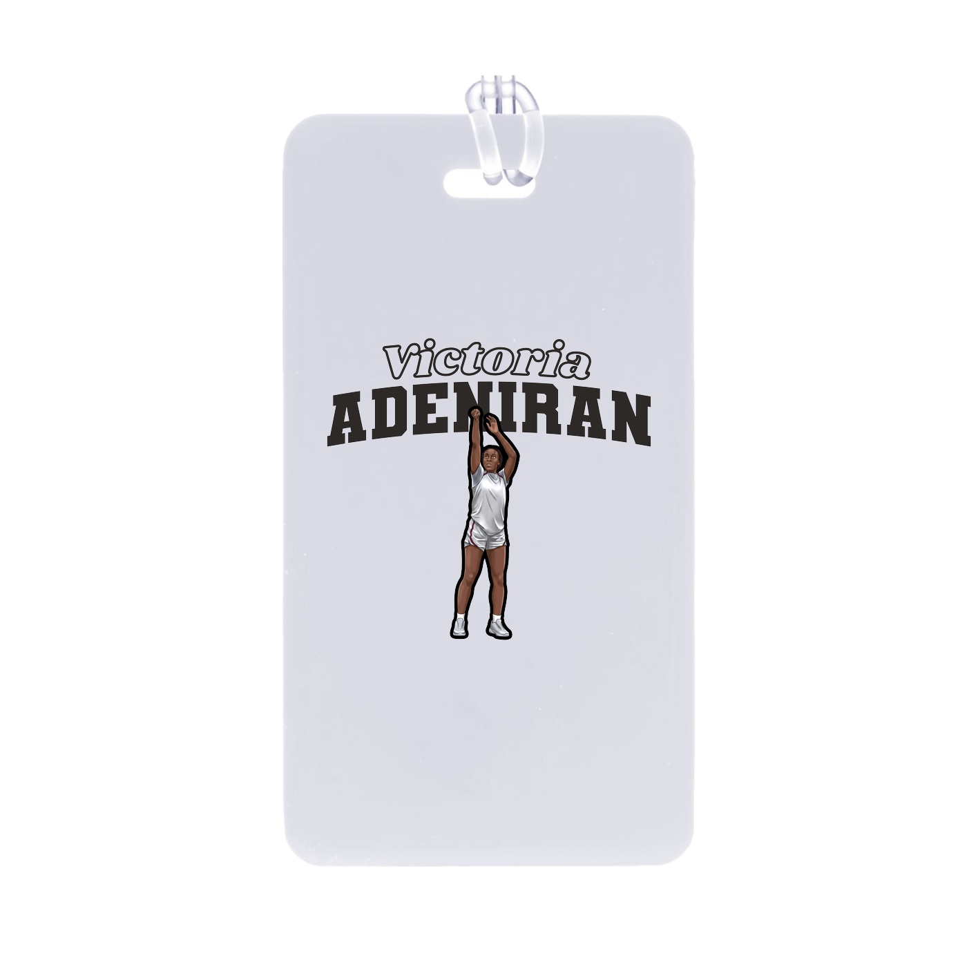 Bag Tag — Name Arch in Classic