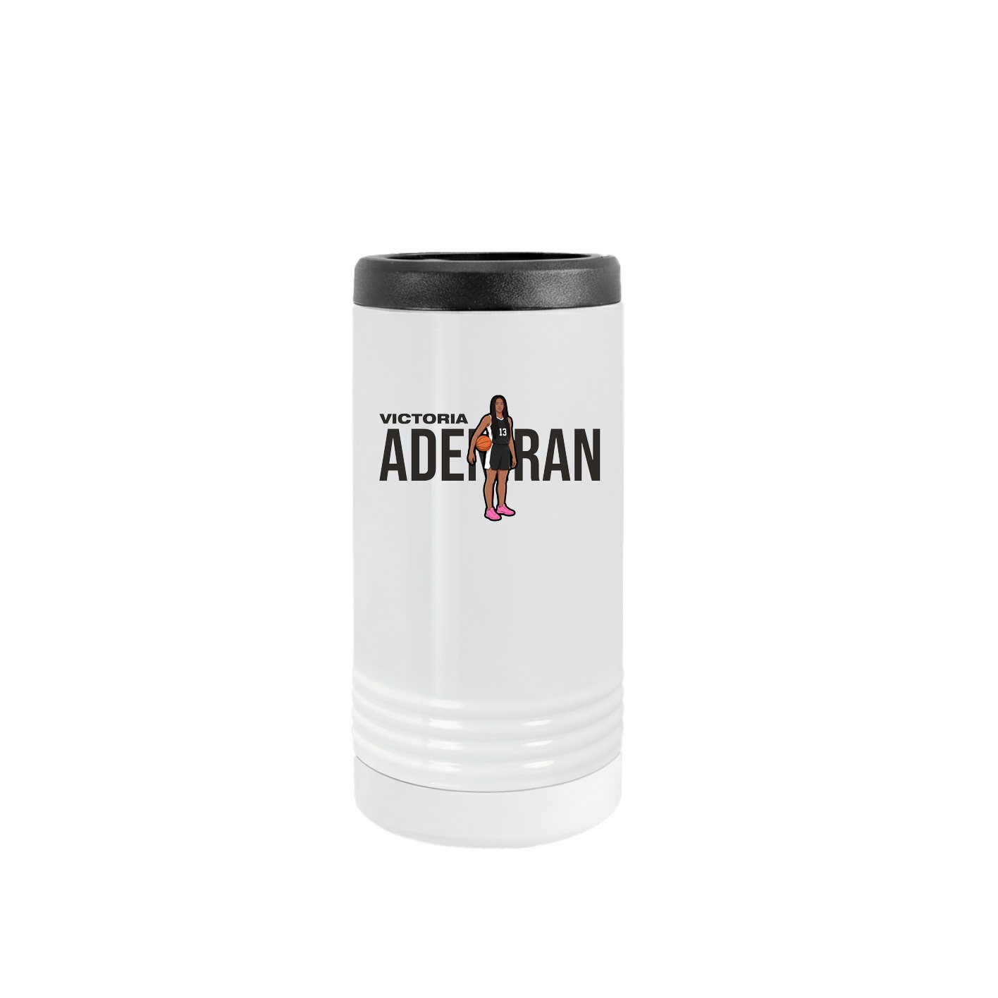 Slim Beverage Holder — Player Name in White