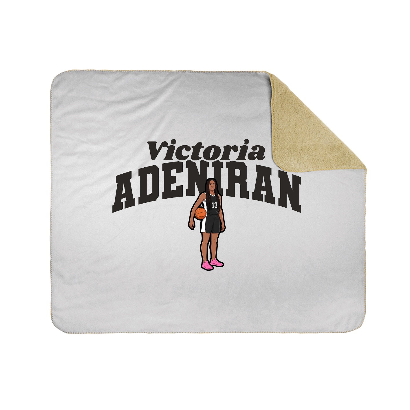 Throw Blanket — Signature Arch in White
