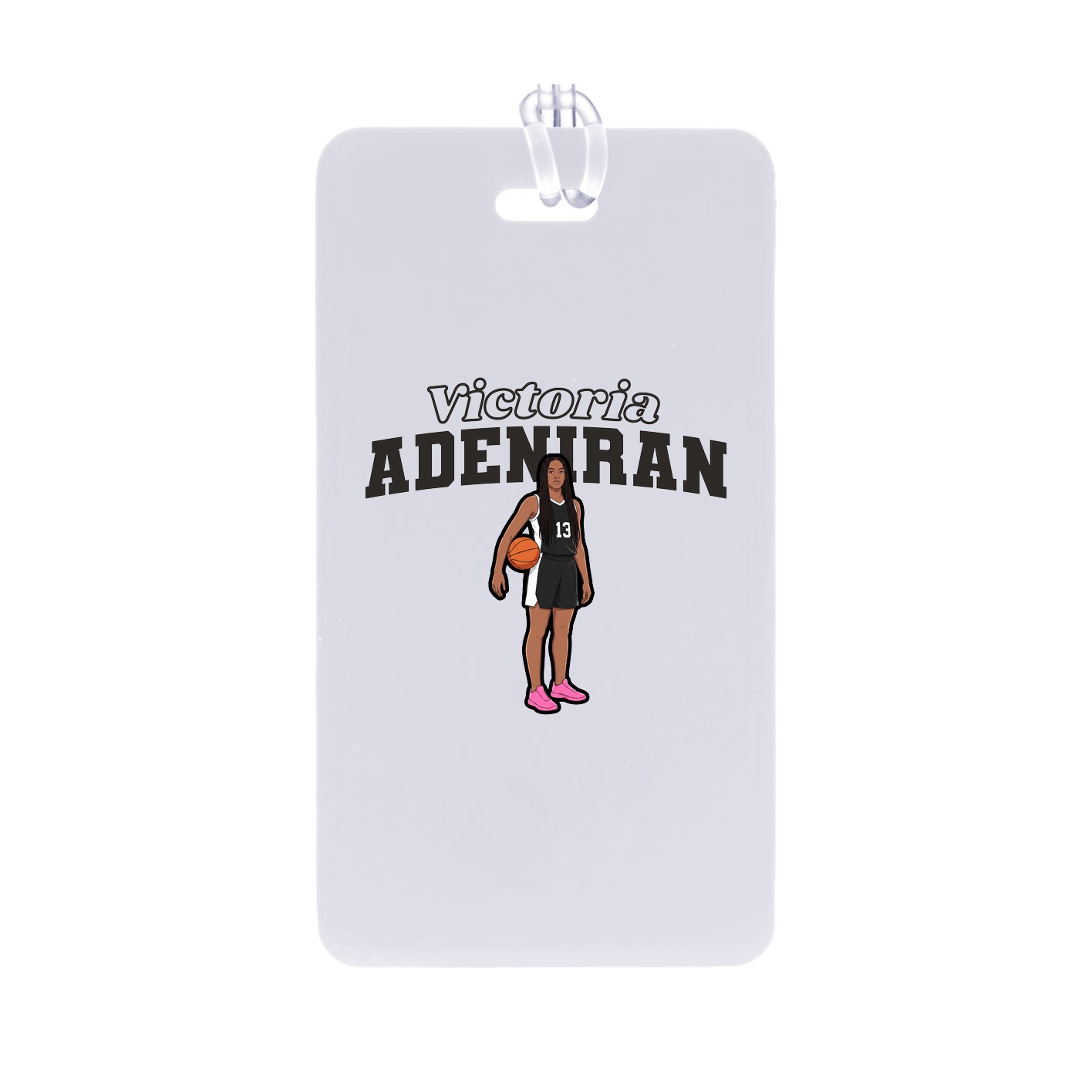 Bag Tag — Name Arch in Classic