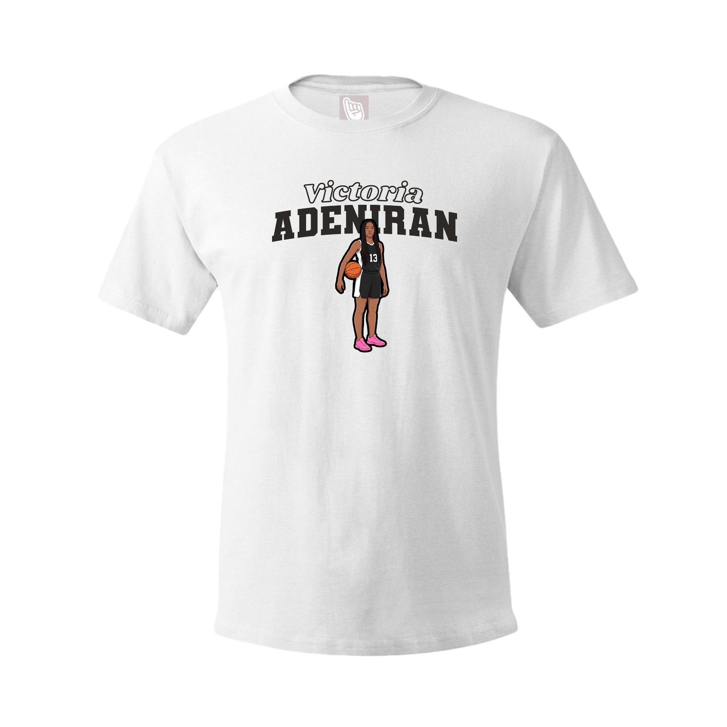 Tee — Name Arch in White