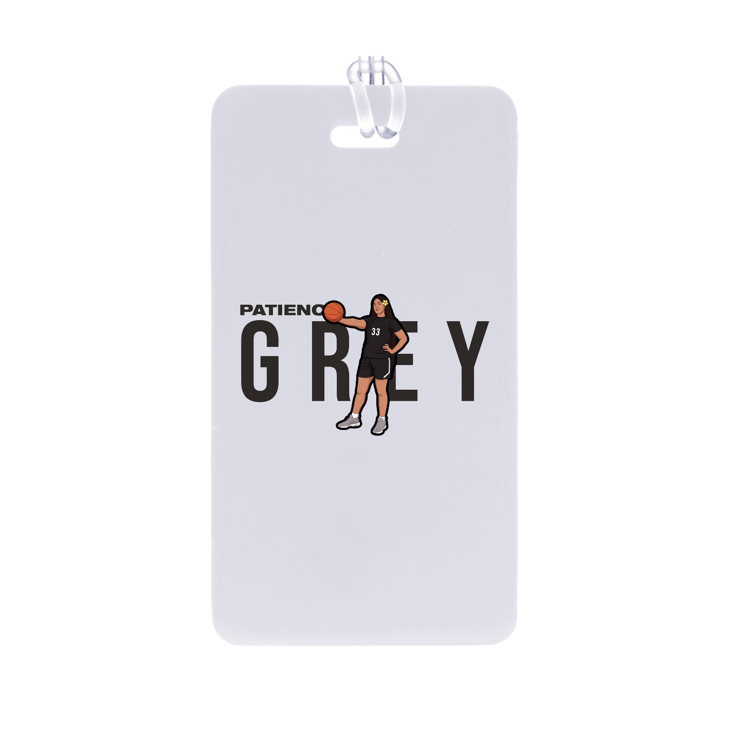 Bag Tag — Player Name in Classic