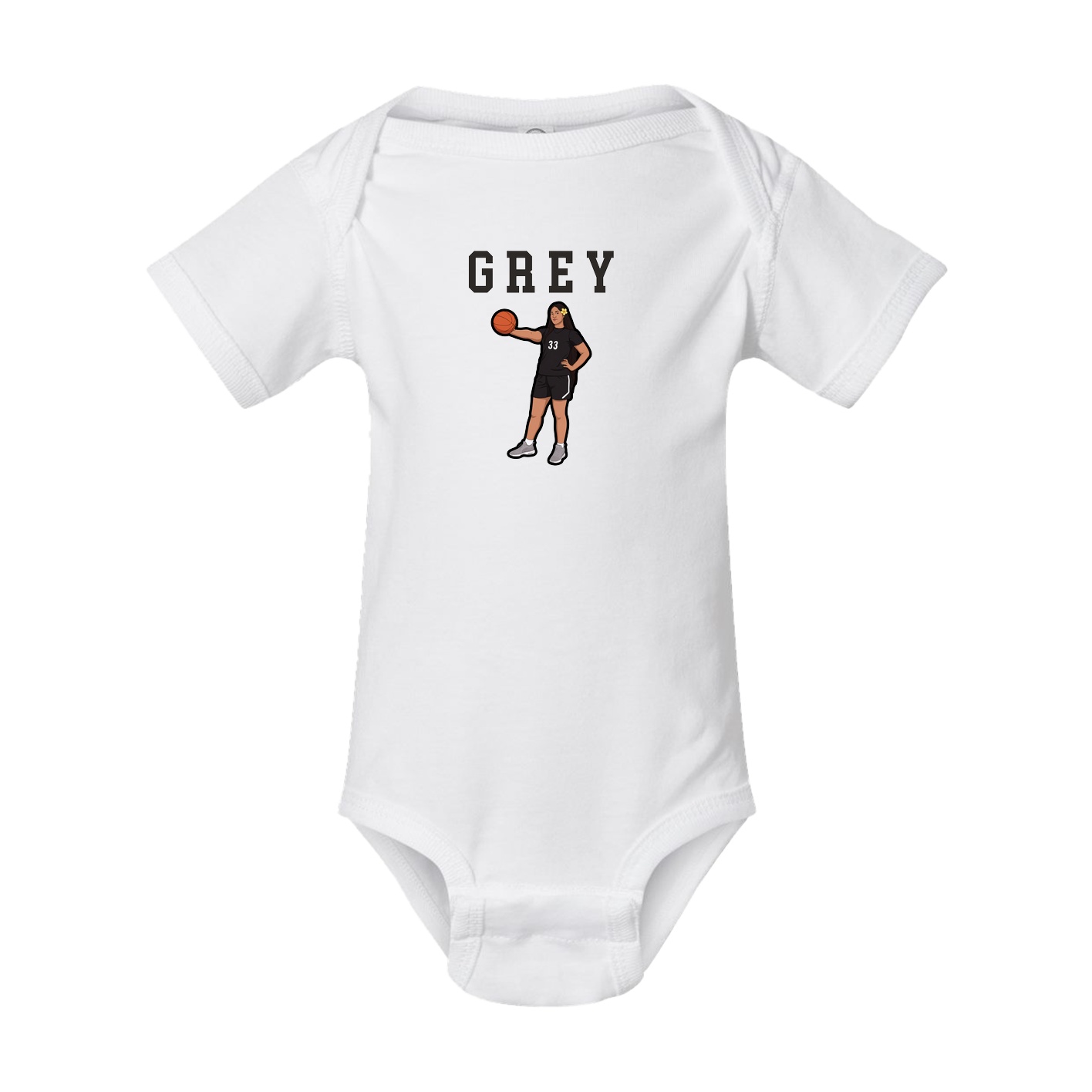 Baby Onesie — Shirsey in White