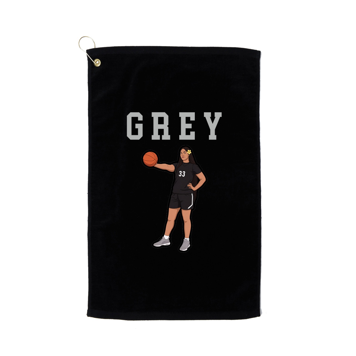 Golf Towel — Shirsey in Black