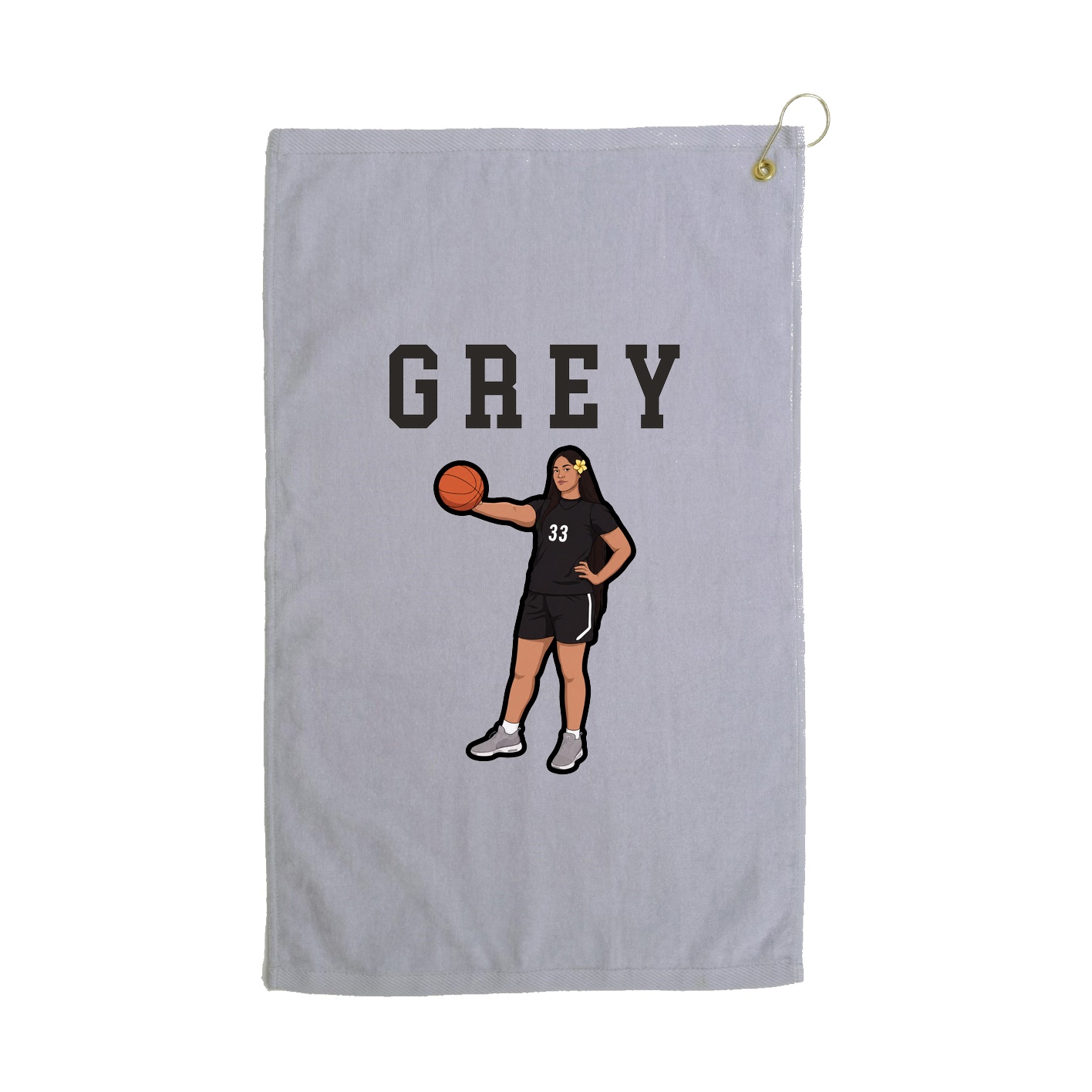 Golf Towel — Shirsey in Grey