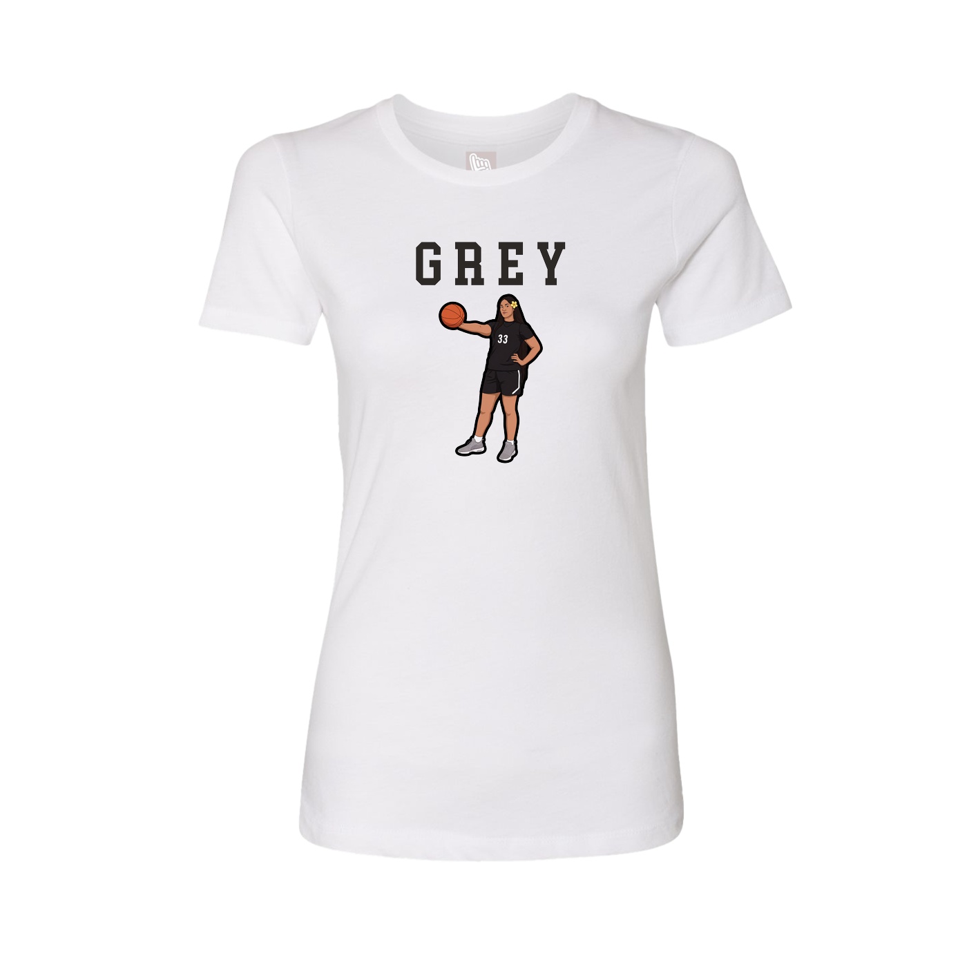 Fitted Women's Tee — Shirsey in White