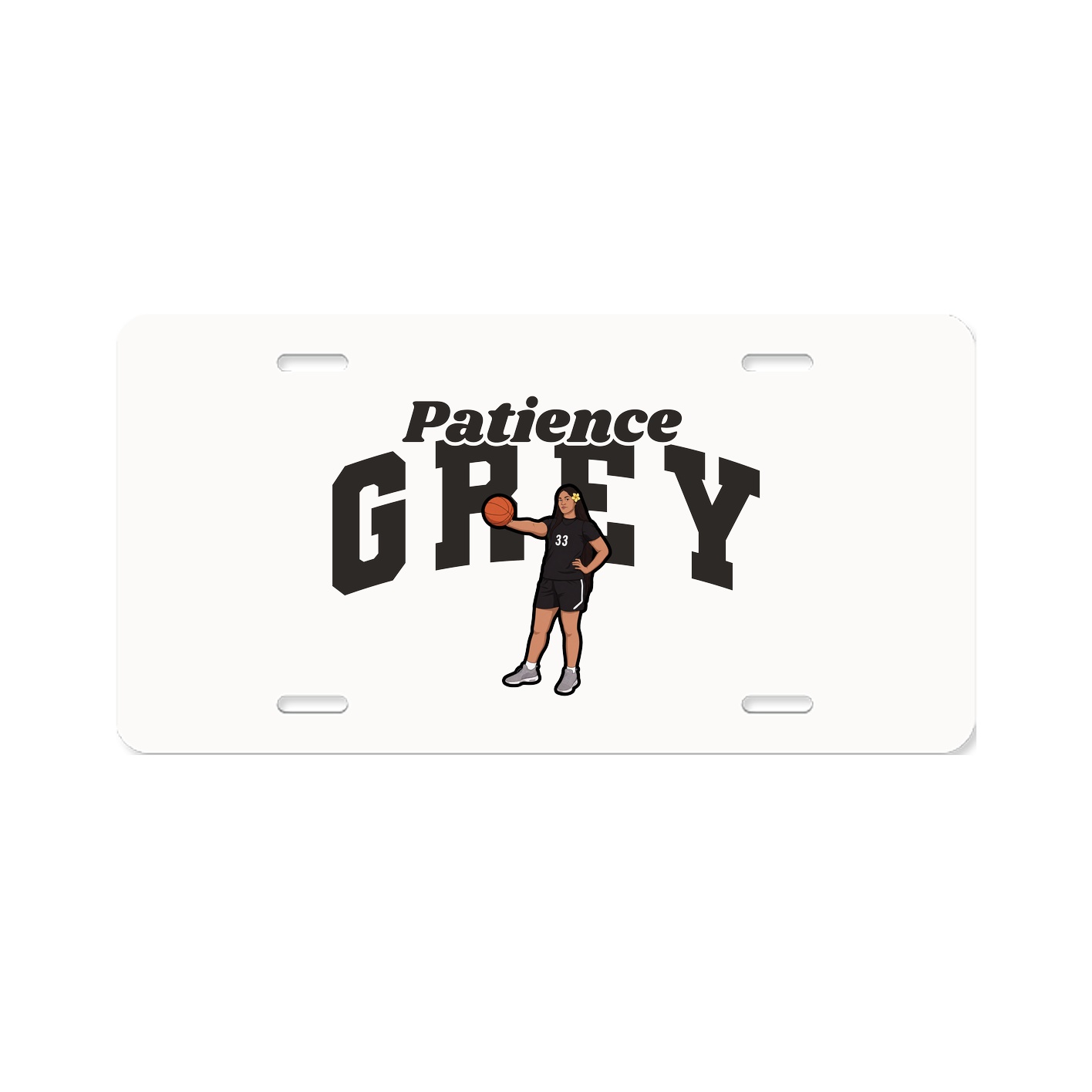 License Plate — Signature Arch in Classic