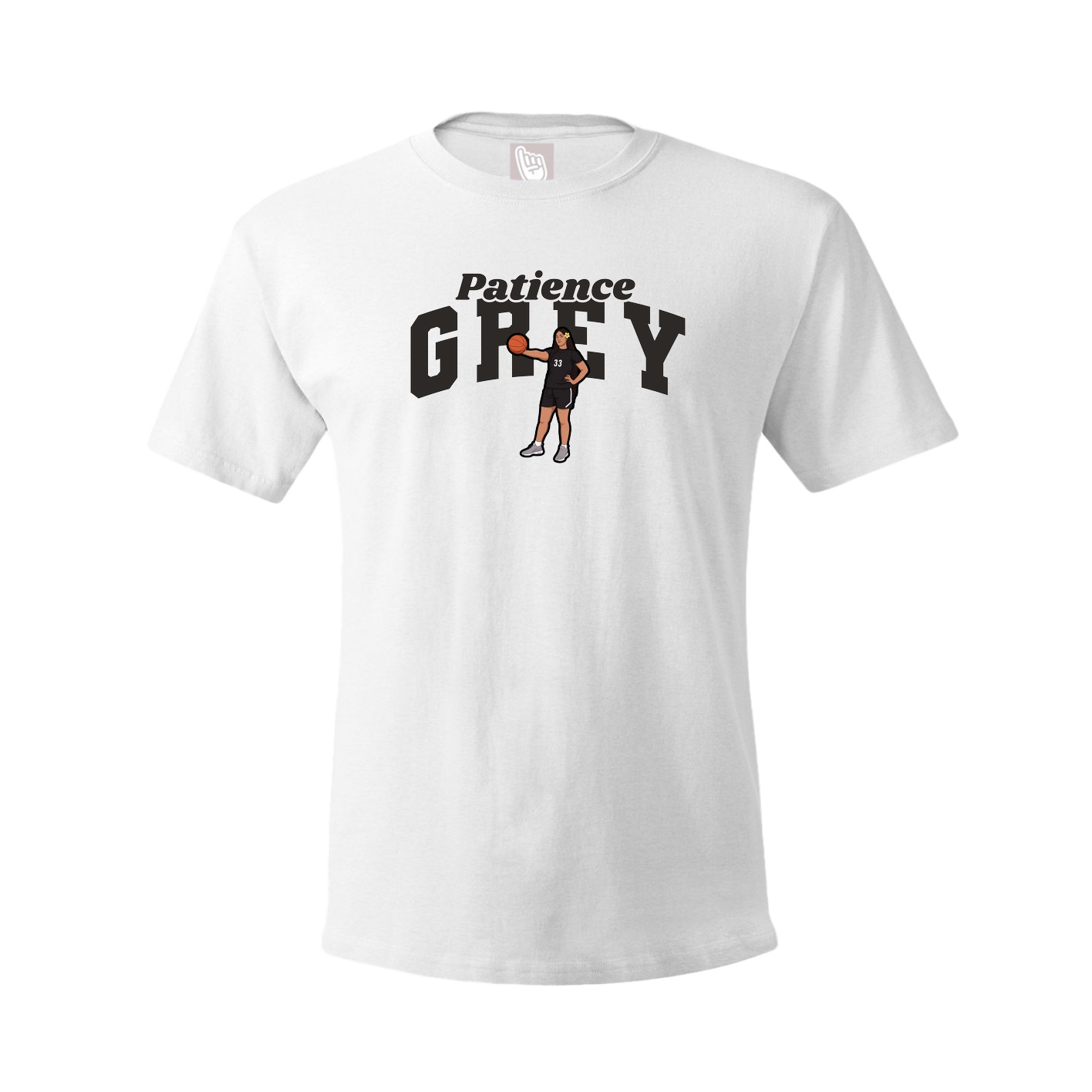 Youth Tee — Signature Arch in White