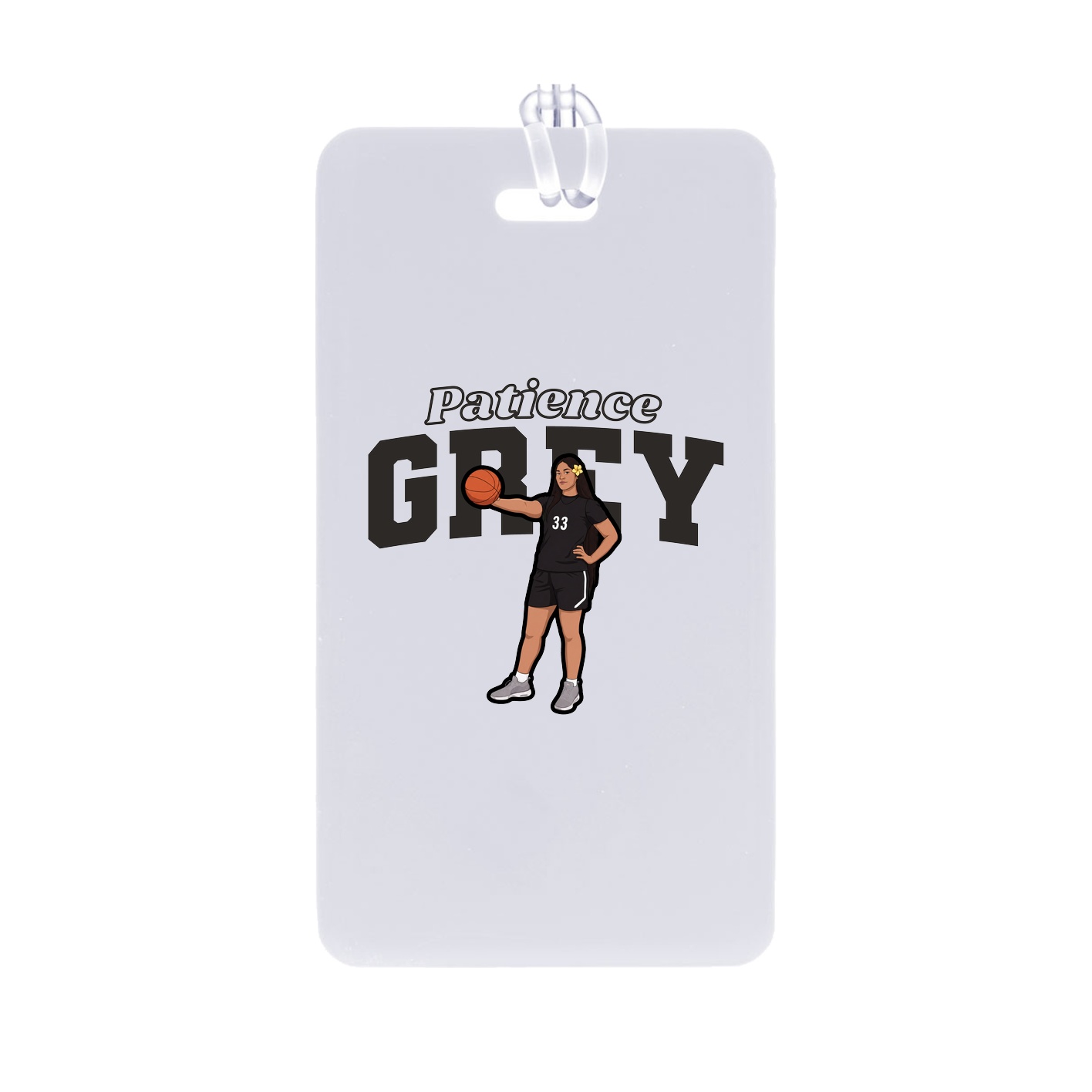 Bag Tag — Name Arch in Classic
