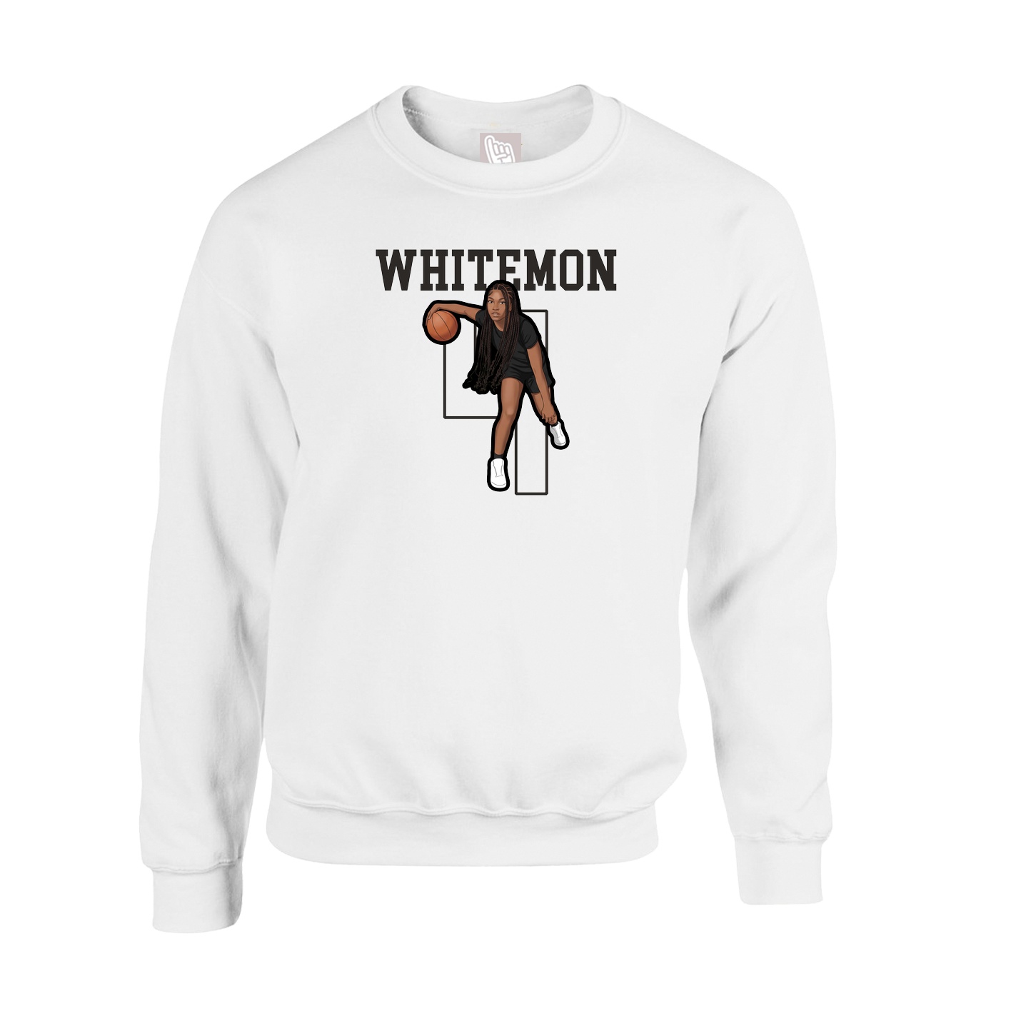 Fleece Crew — Shirsey in White