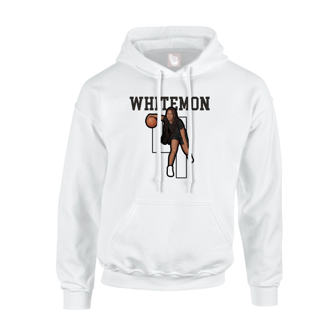 Youth Hoodie — Shirsey in White