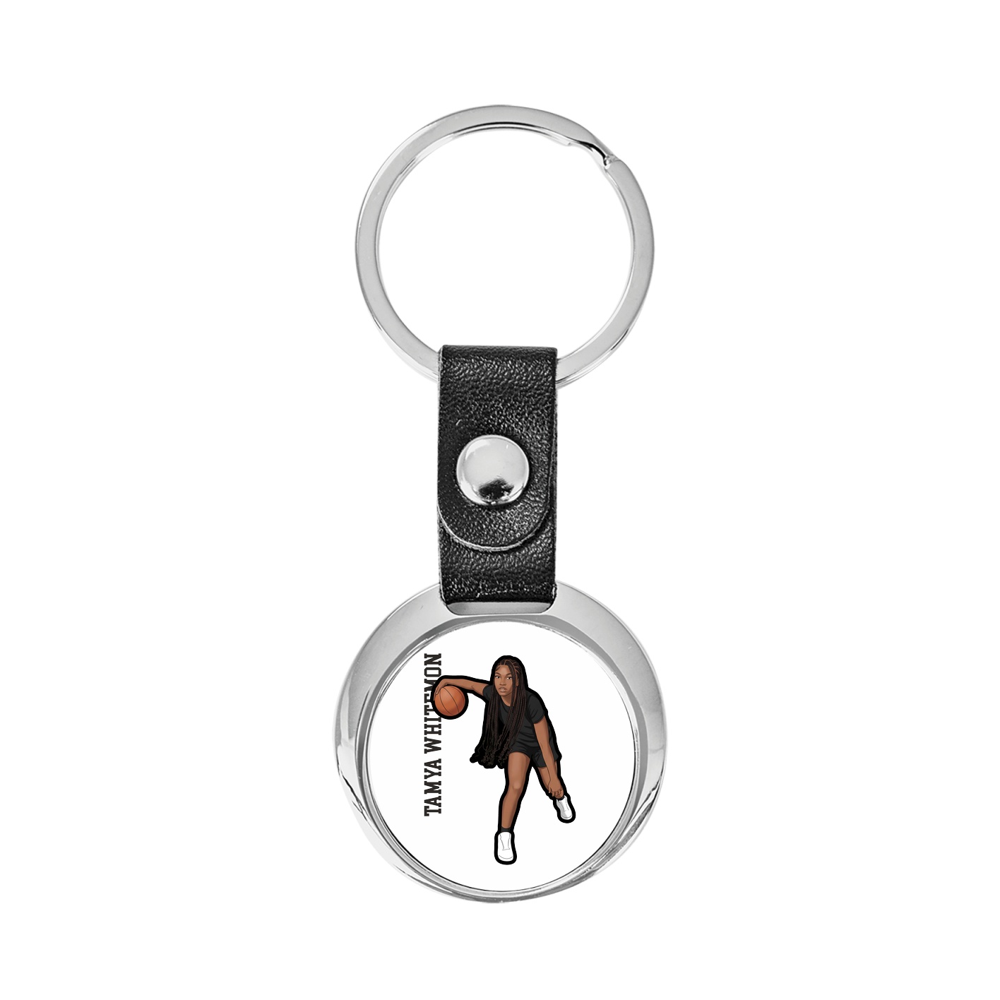 Key Chain — Name Vertical in Classic