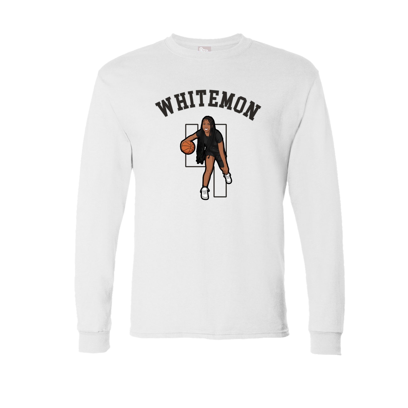 Long Sleeve Tee — Shirsey Arch in White